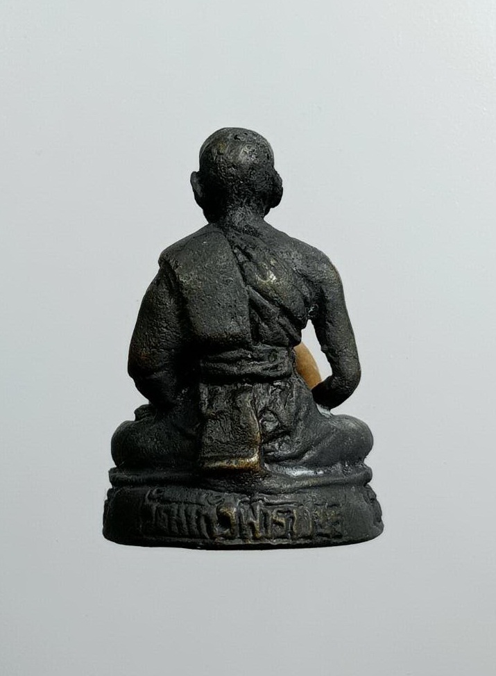 ก783 รูปหล่อ หลวงพ่อแทน วัดแก้วฟ้า(วัดธรรมเสน) จ.ราชบุรี ปี2550