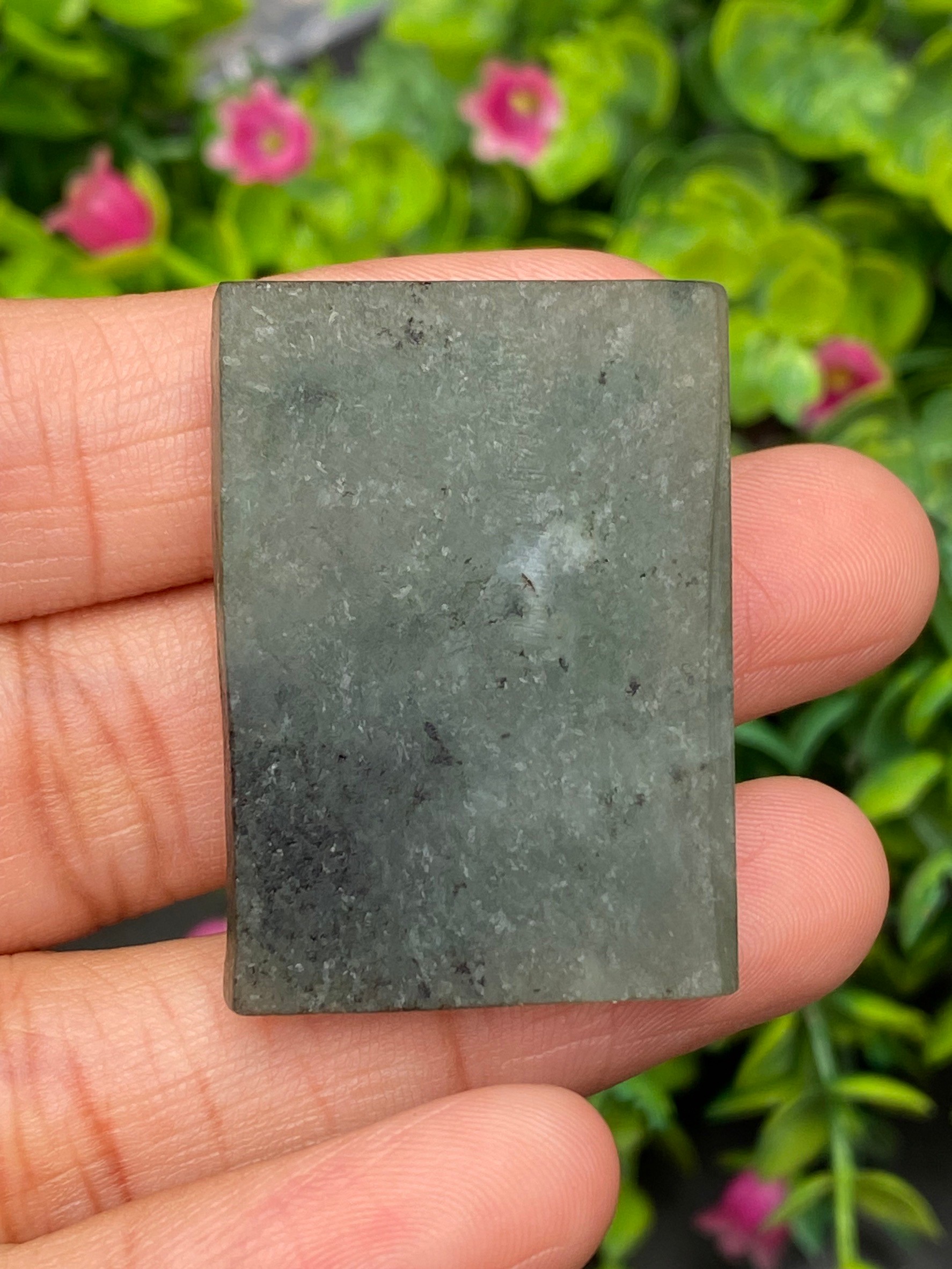 หยก แกะสลัก รูป พระ (Burmese jadeite) 89.51 กะรัต (cts.) หยก พม่า แท้