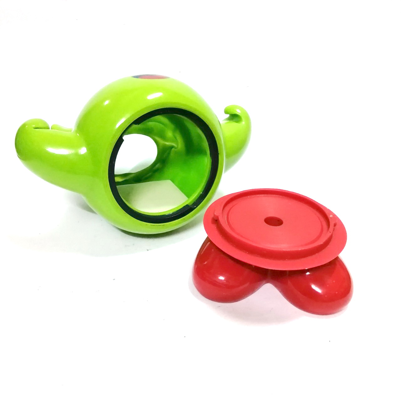 ตุ๊กตาฟิกเกอร์ผัก และเป็ด เป็นกล่องใส่ทิชชู่ ร้านสุกี้MK สภาพดี