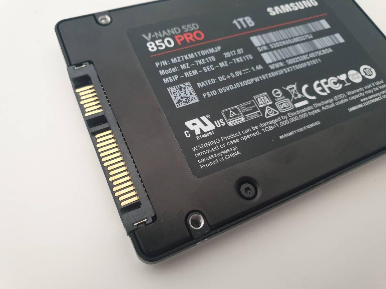 1 TB SSD Samsung 850 EVO
