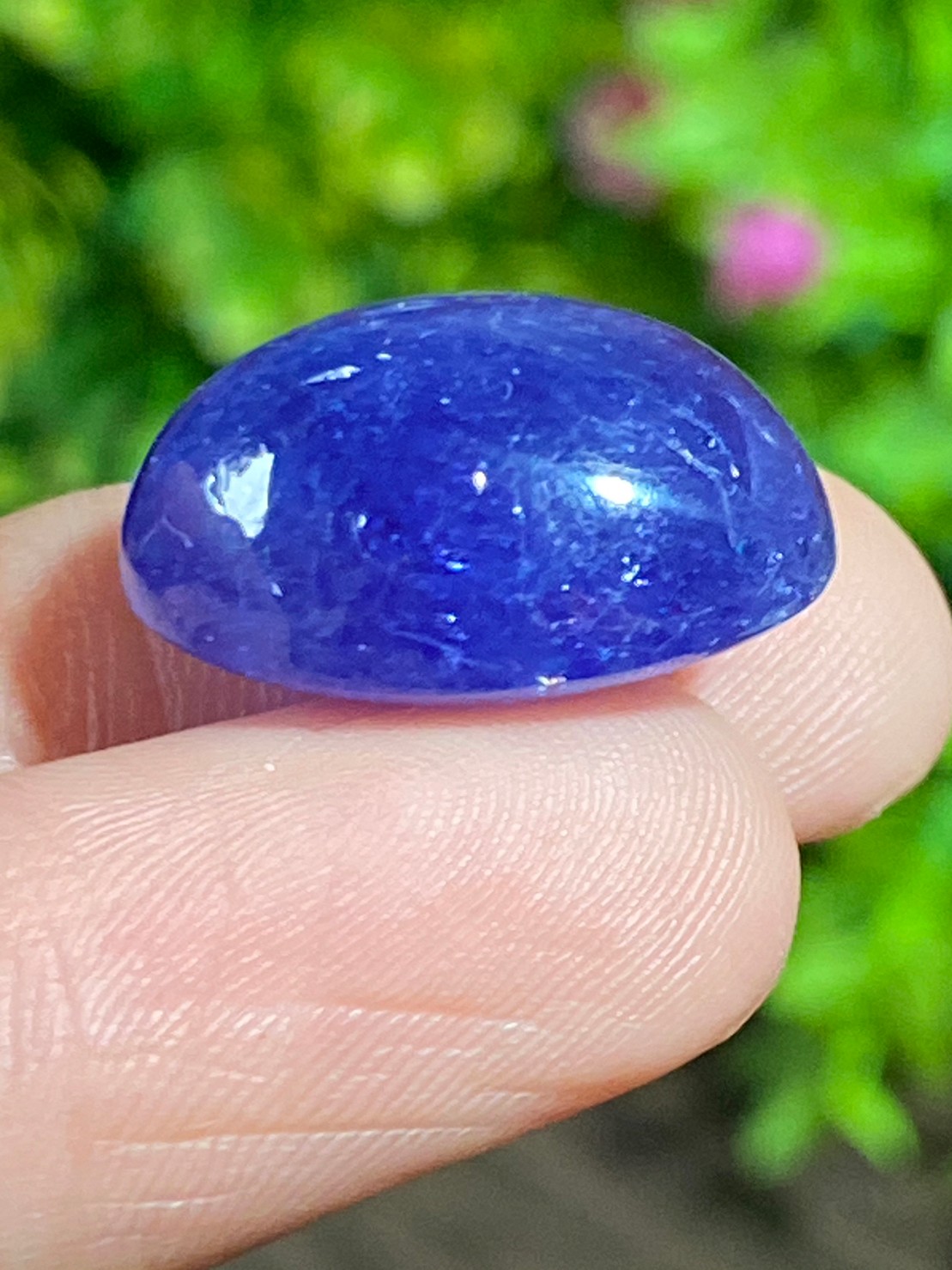 พลอย แทนซาไนท์ Tanzanite 25.16 กะรัต (Cts.) พลอยแท้ อัญมณีมงคลประจําวันเกิด เครื่องประดับพลอย
