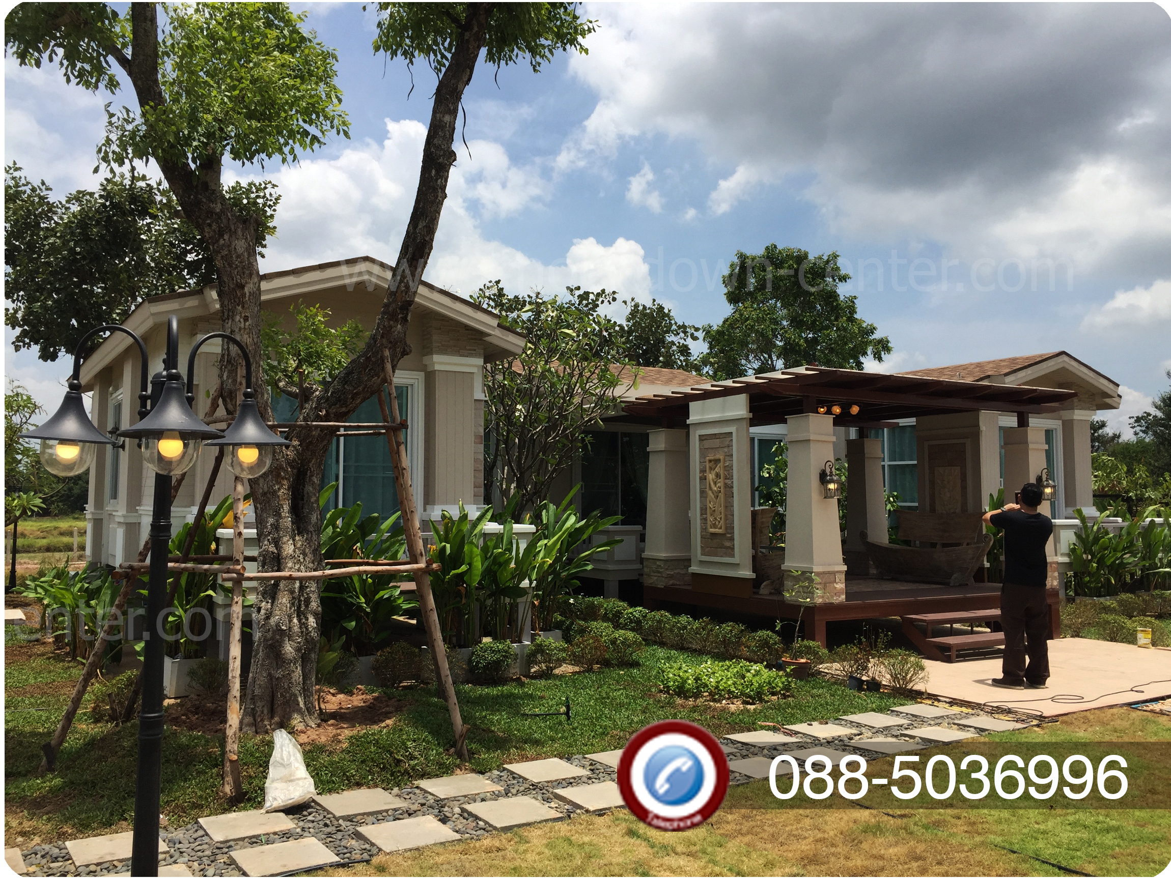 บ้านน็อคดาวน์ บ้านสำเร็จรูป Grand Modern U 0010
