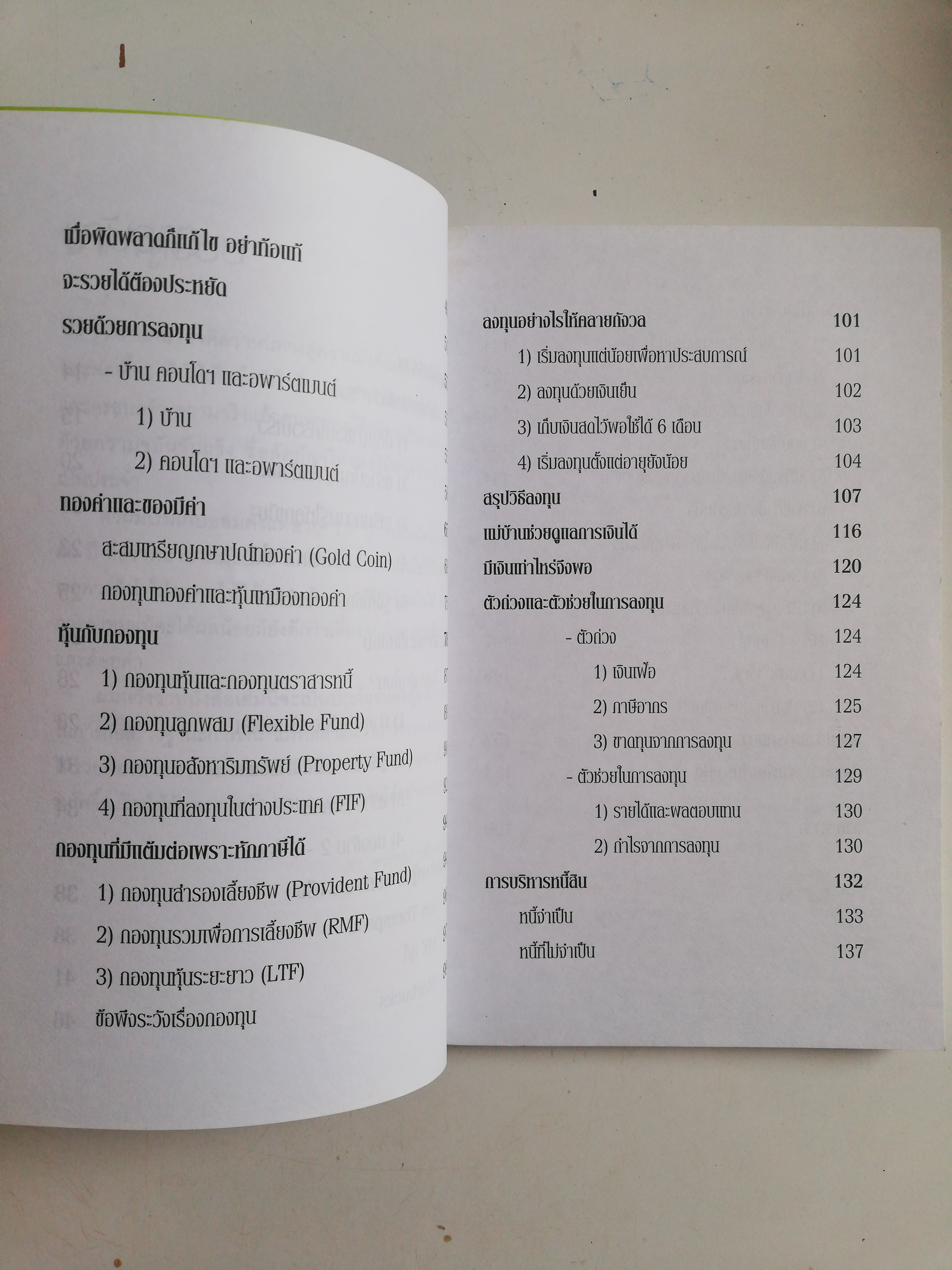 หนังสือการเงินส่วนบุคคล** แผ่นแรกมีรอยเปื้อนตามภาพ, หน้ารองสุดท้าย มุมบนมีรอยยับ, สอนเพื่อนให้รวย โดย ดร. สุวรรณ วลัยเสถียร พิมพ์ครั้งที่ 9 กันยายน 2549 เคล็ดลับการออม ลงทุนสู่ความมั่งคั่งอย่างยั่งยืน