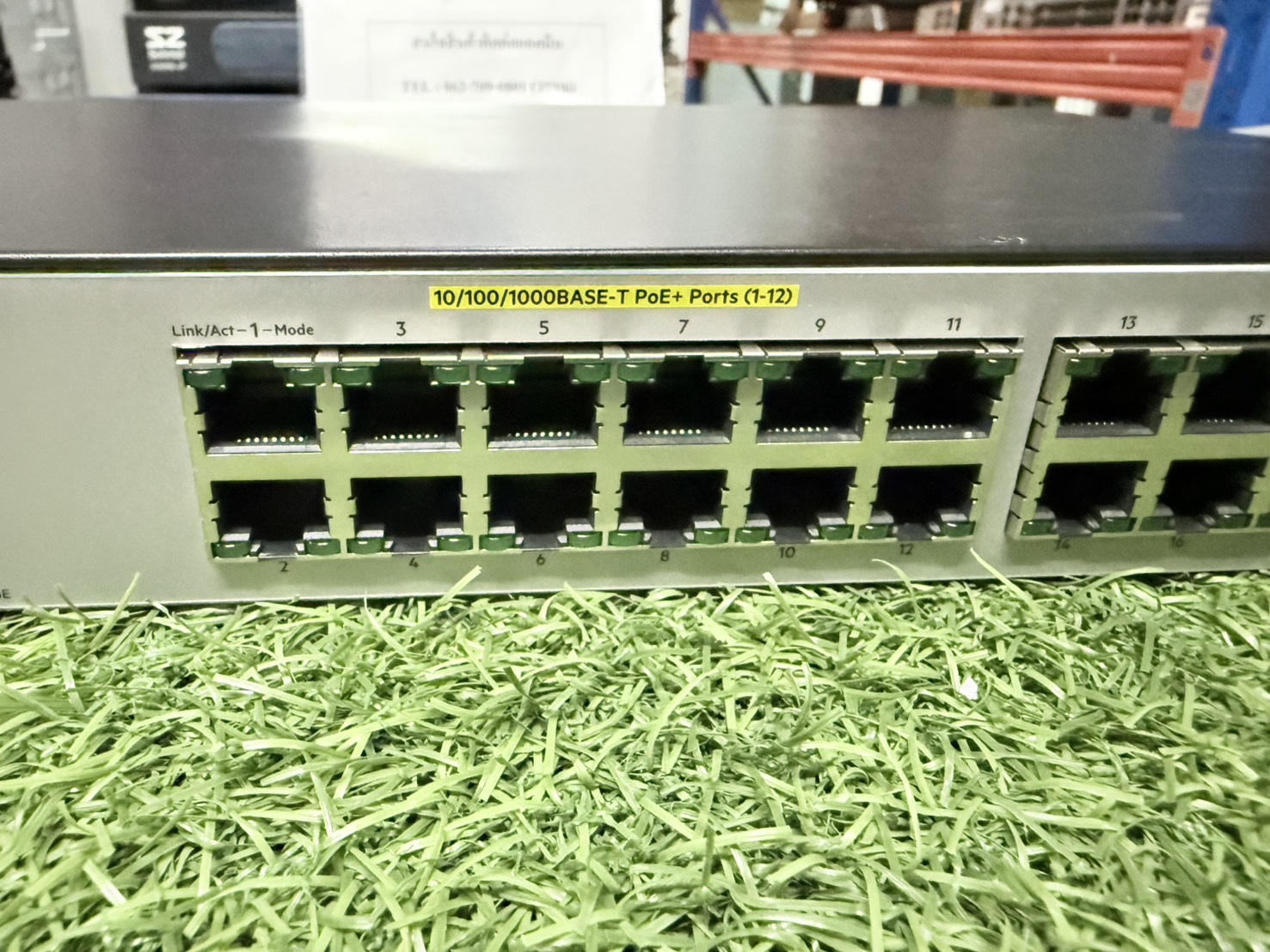 ของใหม่ HPE OfficeConnect 1920S Switch 24Port (JL384A)+AC