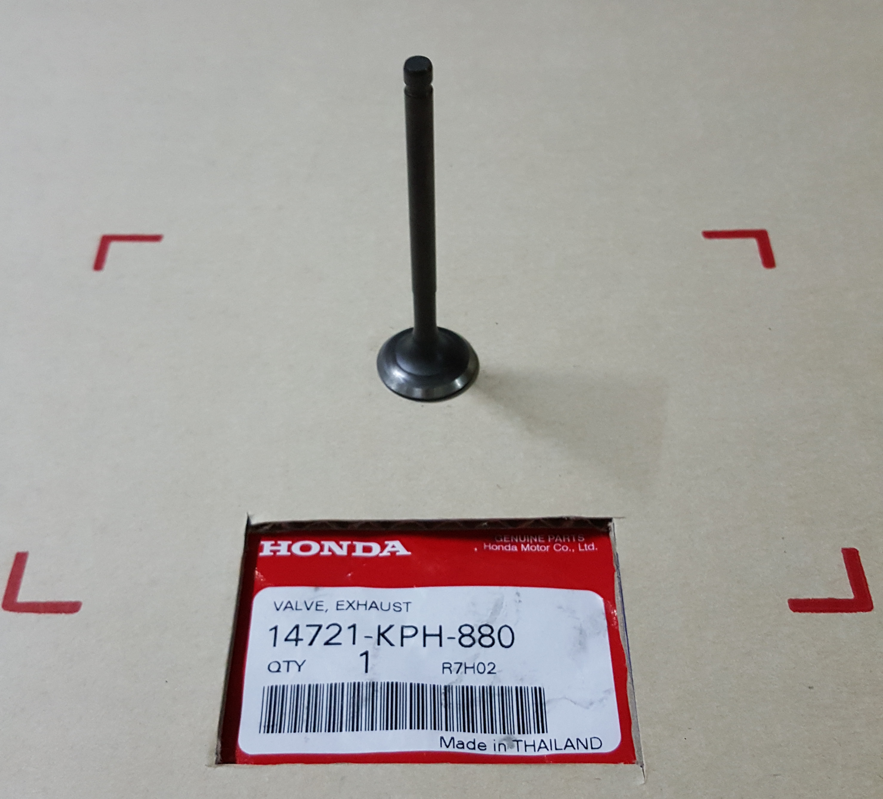 วาล์วไอเสีย เวฟ125S,T/เวฟ125ไอ(ปี2012-22)ปลาวาฬ-LED/ดรีม125