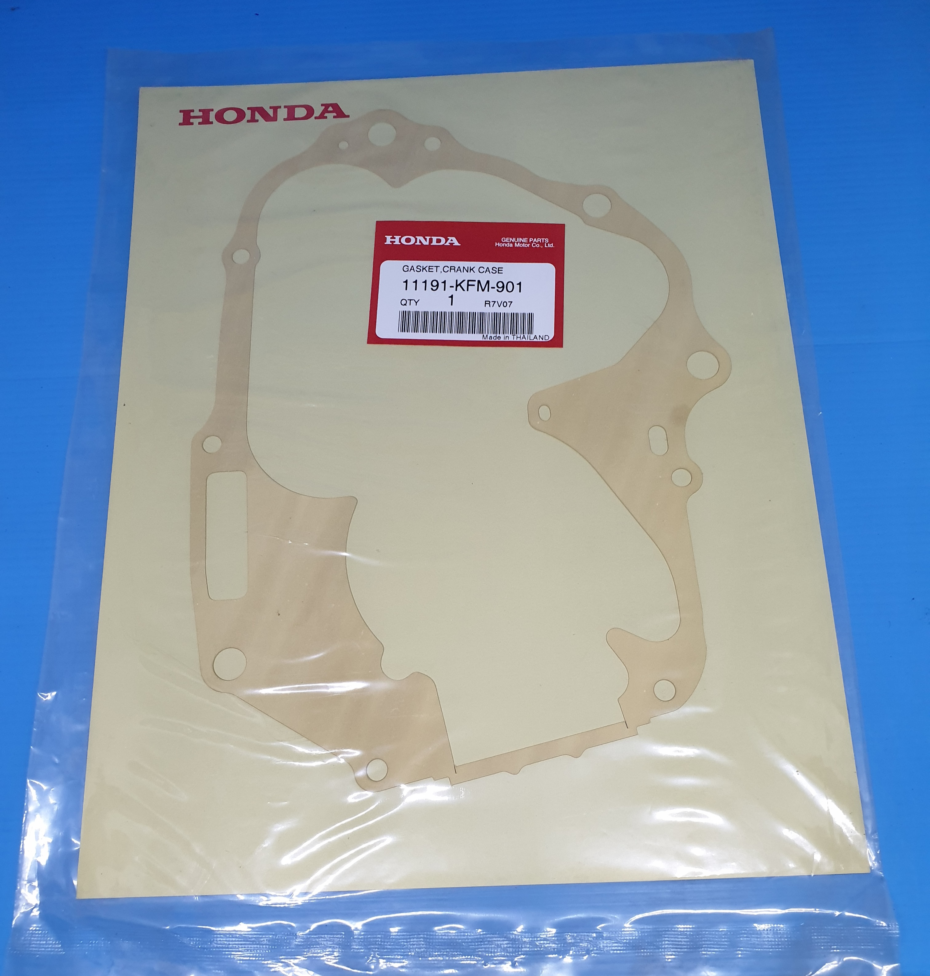 ปะเก็นแคร้งกลาง C100P,MP/เวฟ100S(2ตา/ยูบล๊อก)