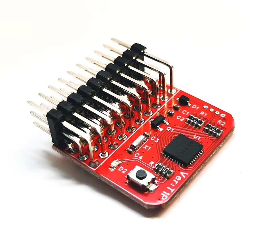 ตัวแปลงสัญญาณ ELRS/SBUS/PPM/DBUS ออกเป็น PWM 8ch เพื่อต่อ Servo หรือ ESC ใช้งานแบบรีซีฟ PWM ปกติ