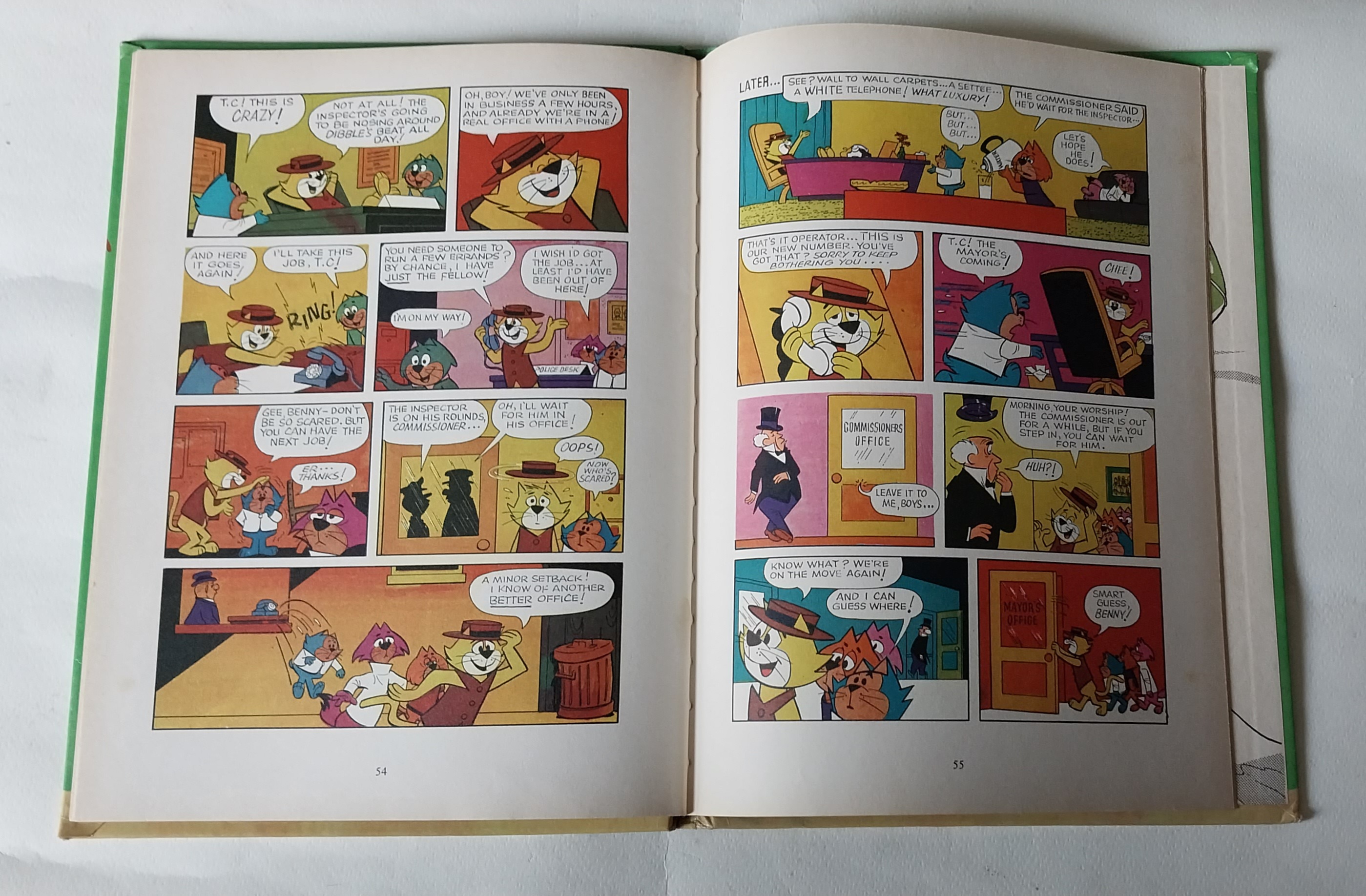 หนังสือภาพการ์ตูนฉบับภาษาอังกฤษจาก Hanna-Babara, Atom Ant annual , Quick Draw McGraw,Top Cat Secret Squirrel ปกแข็ง ภาพสีทั้งเล่ม