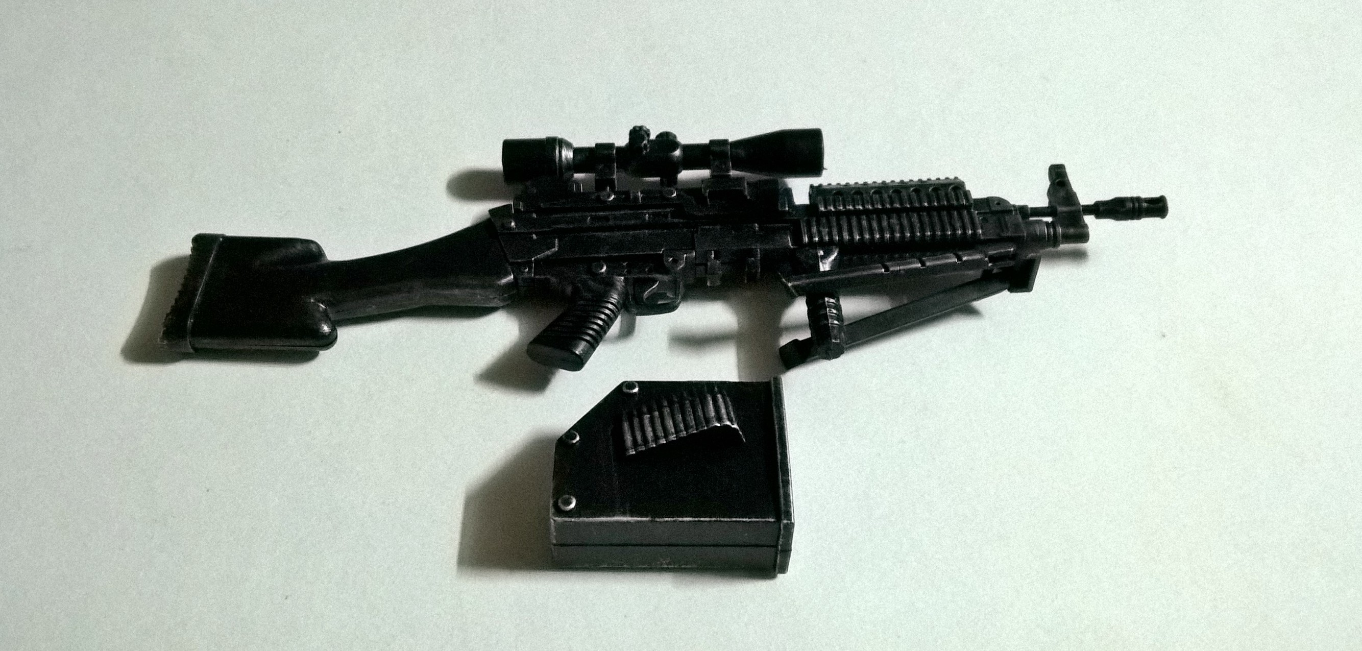 ขาย Sniper Model#1 ประกอบสำเร็จ ทำสี ขนาดตามภาพ