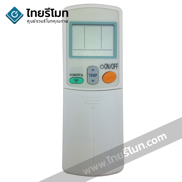 รีโมทแอร์ Daikin รุ่นARC433A26 (ปุ่มPOWERFUL/มีปุ่มSWINGด้านในฝาสไลด์) *SWINGซ้าย-ขวาได้*