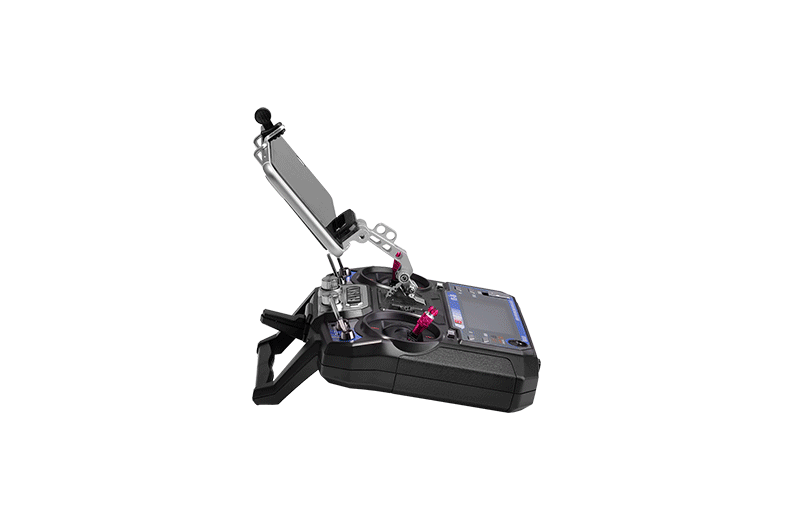 ตัวจับจอfpv และโทรศัพท์ สำหรับรีโมท Flysky i6x i6 5.5นิ้ว Phone Holder Clip Bracket Phone Mount Support for FlySky FS-i6 i6S Remote Controller 2.4G RC