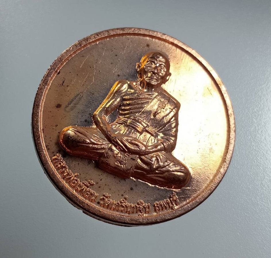 A8020 เหรียญหลังเสือ หลวงพ่อเพี้ยน วัดเกริ่นกฐิน จ.ลพบุรี รุ่นกฐิน2551