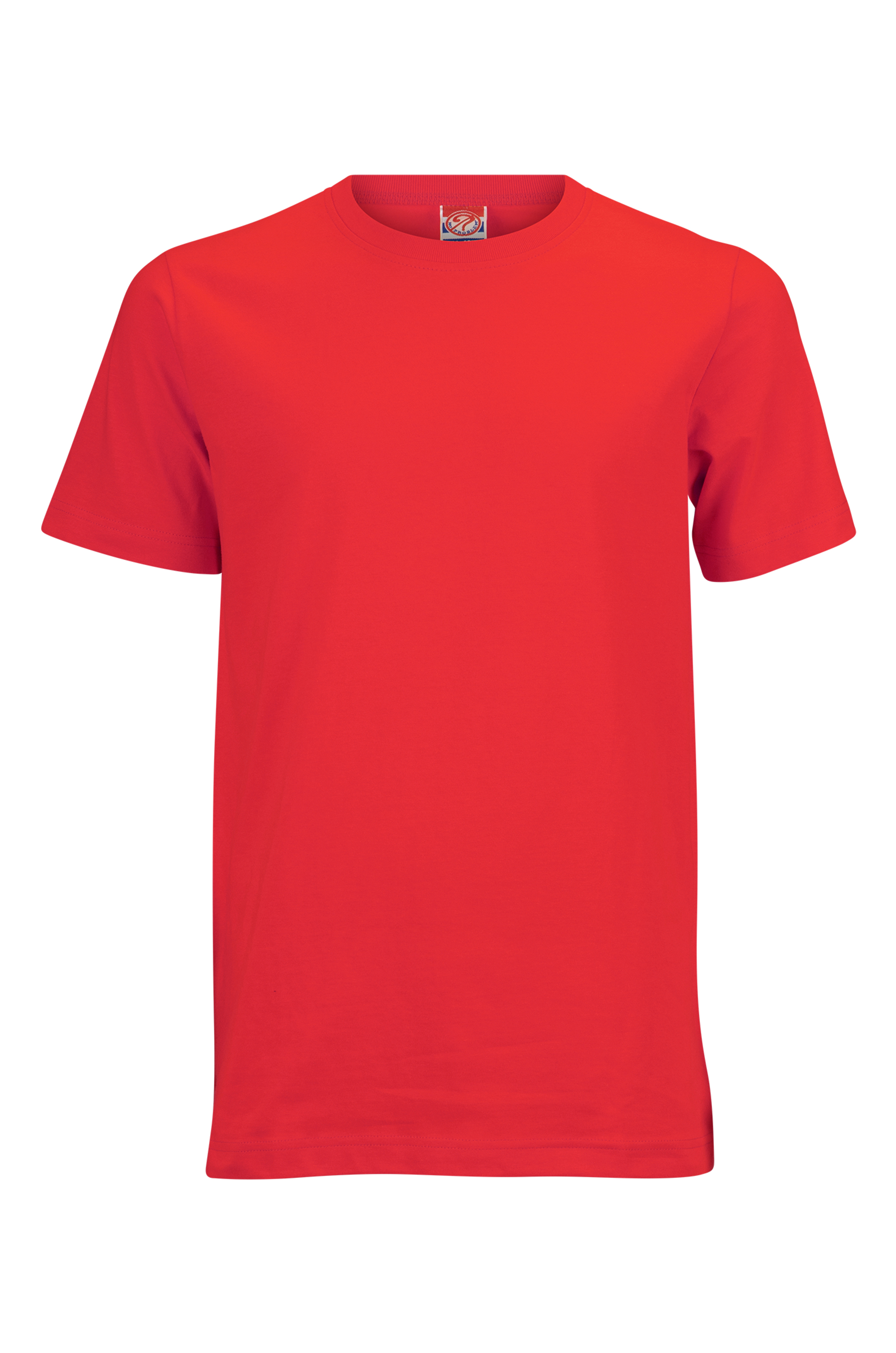 Noproblem Noproblem ยอดขาย No.1 รับประกัน ไม่ย้วย ไม่ยืด ผ้านุ่ม เสื้อยืด สีพื้น เสื้อยืดคอกลม สีแดง