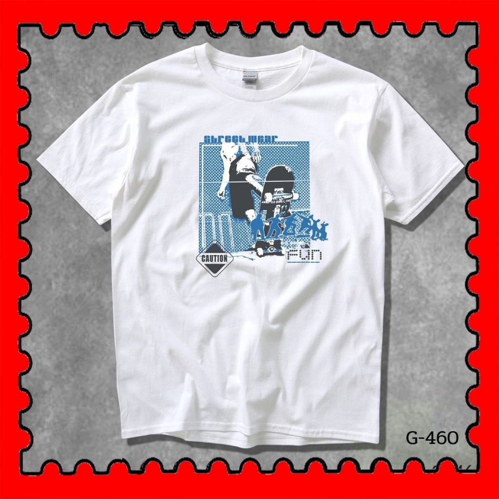 STAMPCOTTON Gildan เสื้อยืดพูดได้ ระบบดิจิตอล DTG งานละเอียด สีฉ่ำสดใส สียึดติดดีเยี่ยม