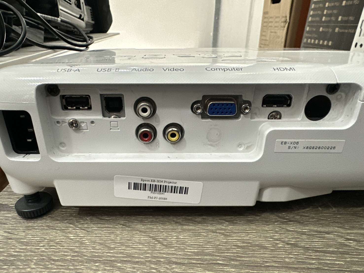 Epson EB-X06 Projector *** ไม่มี รีโมท