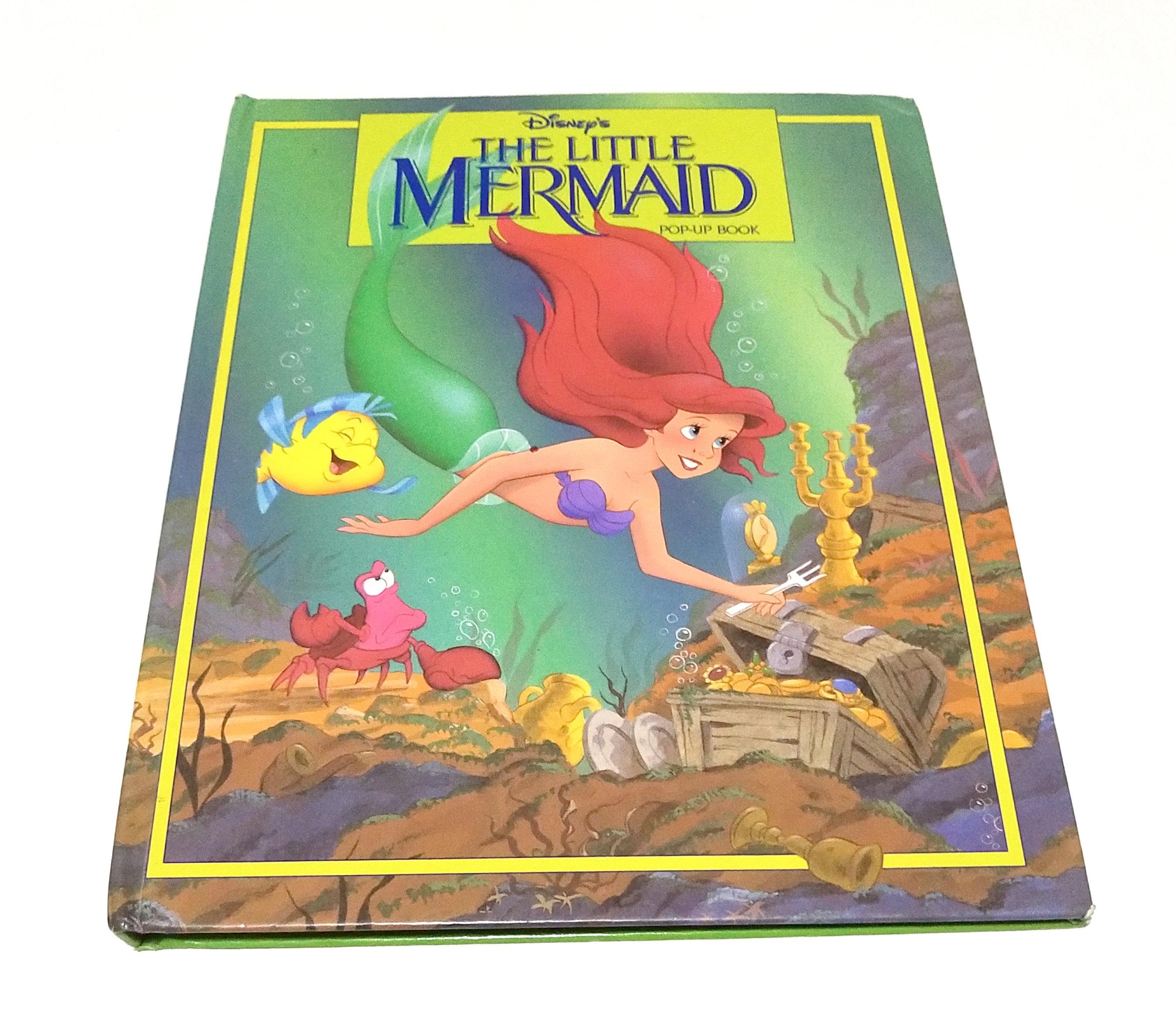 หนังสือนิทานฉบับภาษาอังกฤษปกแข็ง *** มีตำหนิ ตามภาพ - ป๊อบอัพ เดอะลิตเติ้ลเมอเมด แอเรี่ยล, The Little Mermaid Pop Up book, Ariel