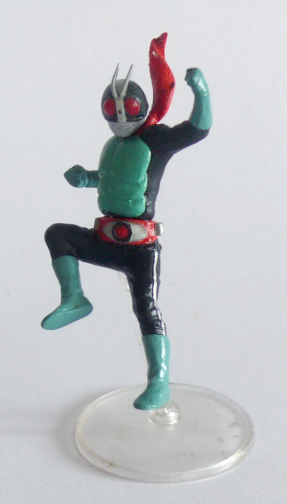กาจาปอง มาสไรเดอร์2 ท่าไรเดอร์คิก ซากุระจิม่า ตาแดง โชวะไรเดอร์,Kashapon Masked Rider2-Rider Kick posture