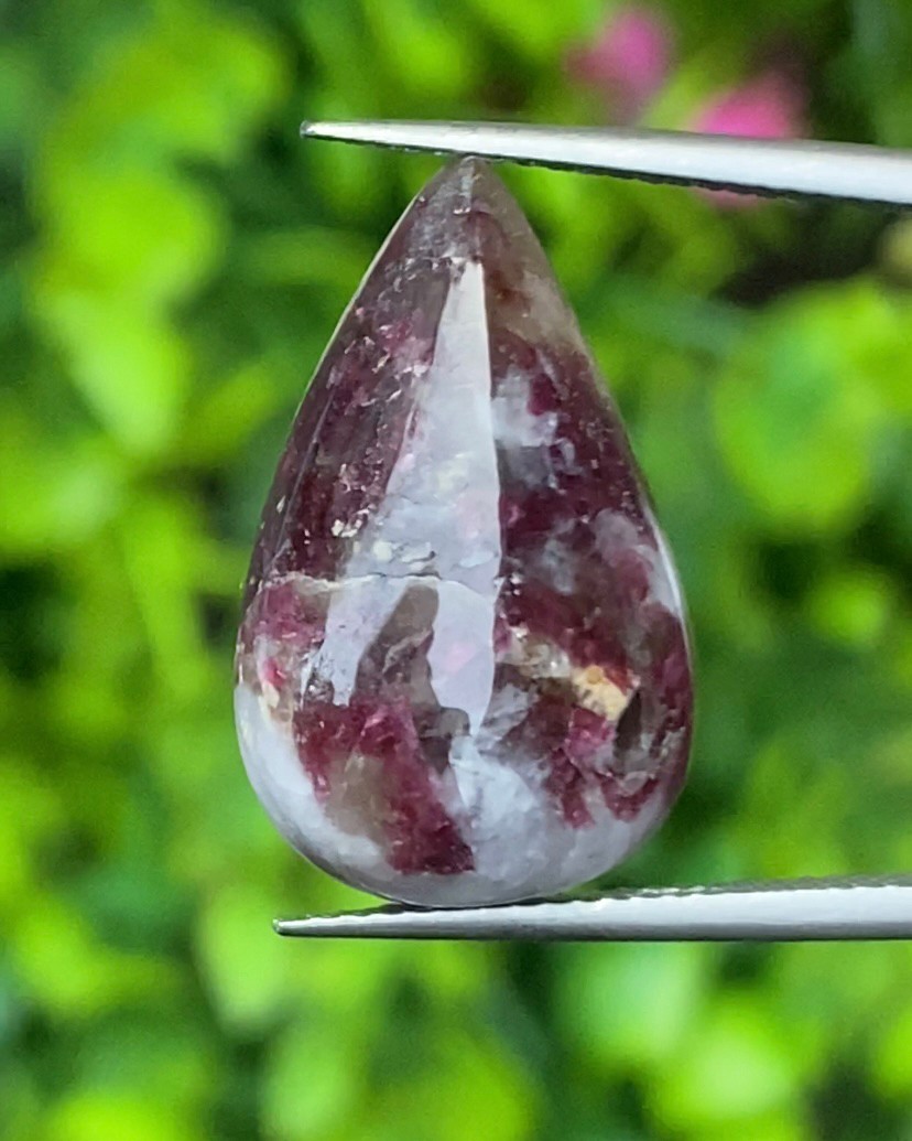 พลอย ทัวร์มารีน (Tourmaline) 11.60 กะรัต (Cts.) อัญมณีมงคลประจําวันเกิด เครื่องประดับพลอย