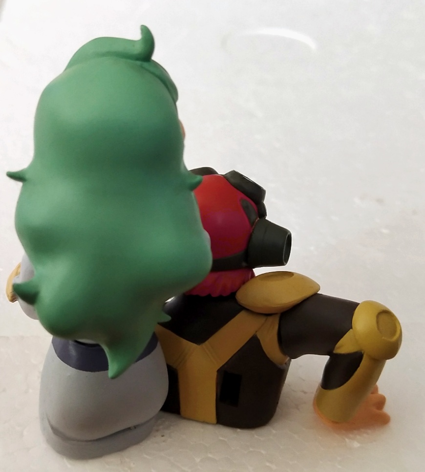 ของเล่น ของสะสม ฟิกเกอร์ บัซครึ่งตัว พระเอกคนขับหุ่น ดาแกรม/ดั๊กแกรม และนางเอก