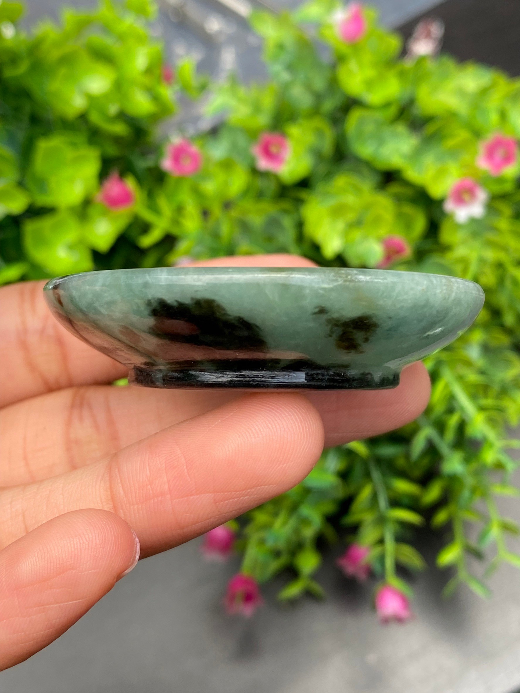 ถ้วยหยก 163.75 กะรัต (Cts.) หยก พม่า แท้ ( Jade Myanmar )