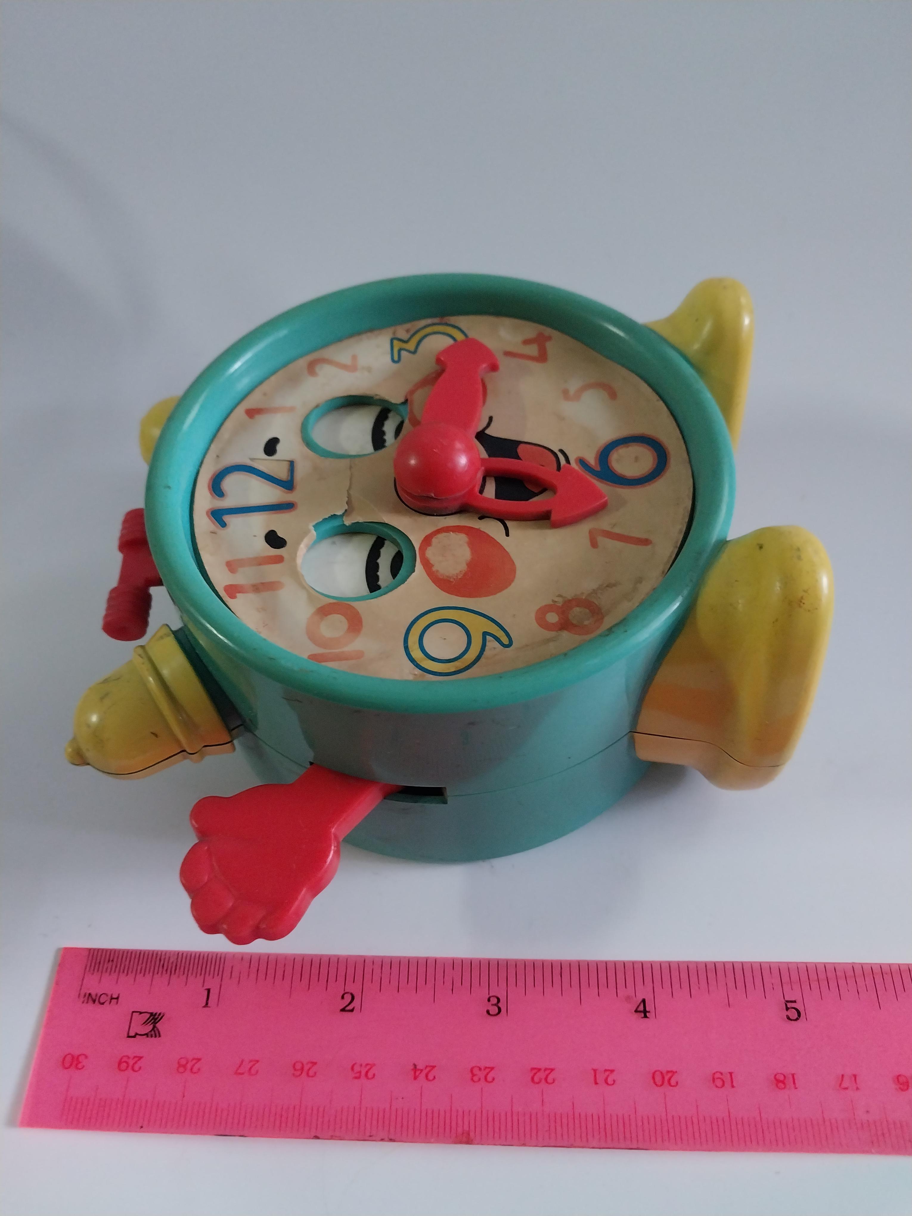 มีหลายภาพ นาฬิกาเรโทร**มีตำหนิ ใช้งานไม่ได้ สำหรับสะสมเท่านั้น งานเก่าจาก Sankyo Japan