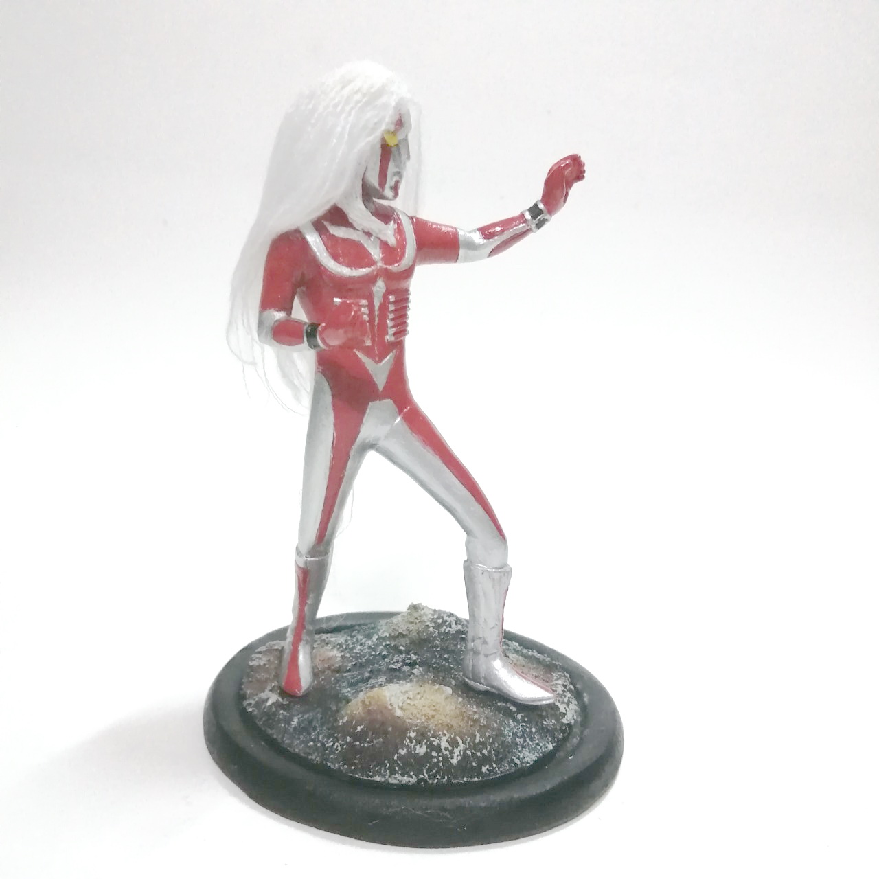 โมเดล ฟิกเกอร์ เดชเมกาโล่แมน งานปั้น-หล่อเรซิ่น ทำสี ขนาดไม่รวมฐาน 5นิ้ว