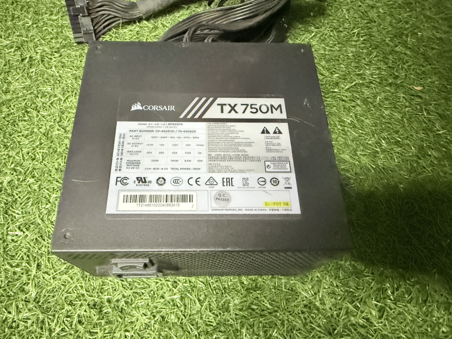 Corsair RPS0070 Power Supply - CP-9020131 / 75-002625 - 750W