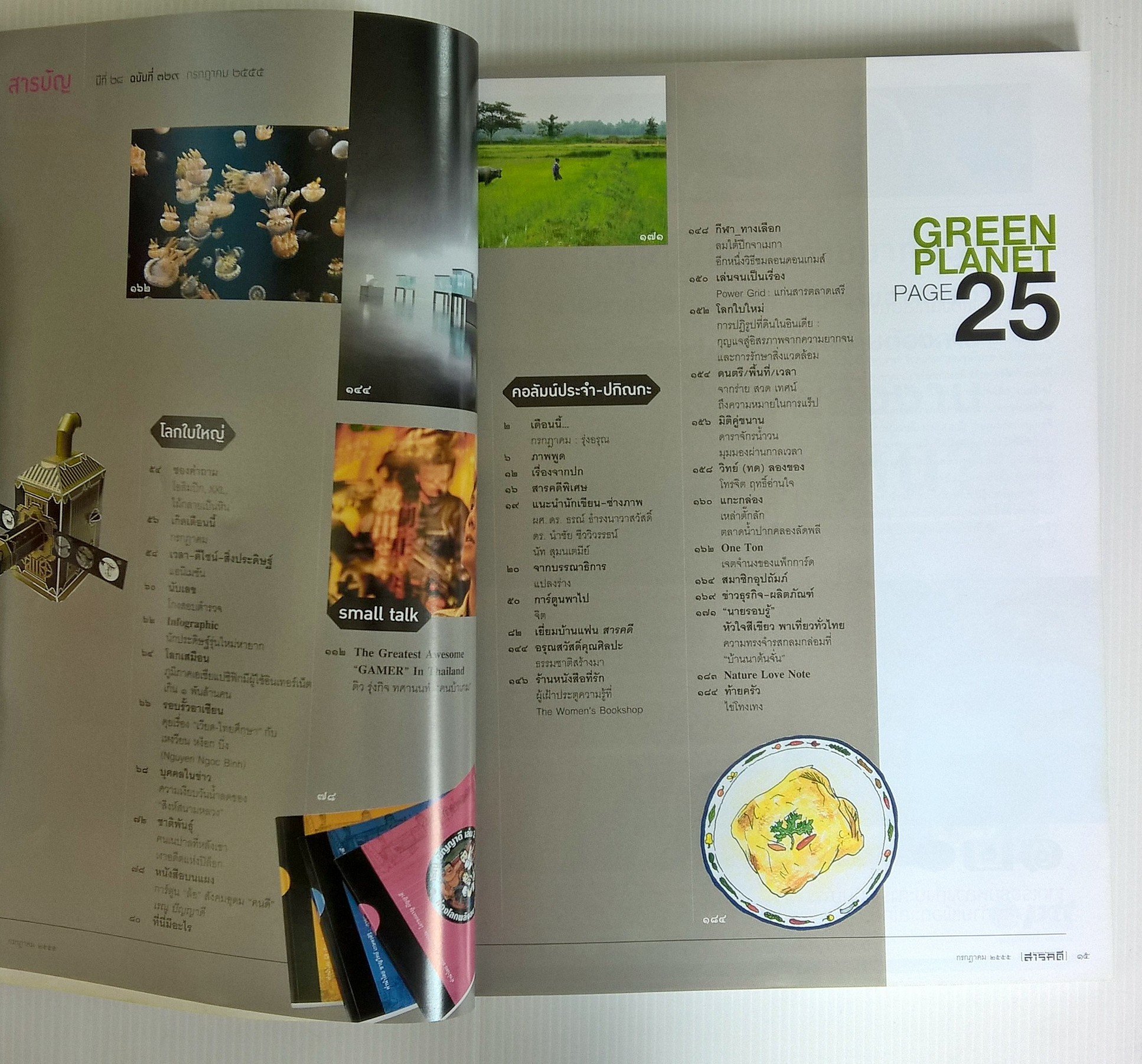 ขายนิตยสารเก่า "สารคดี ปีที่ 28 ฉบับที่ 329 กรกฎาคม 2555 Sarakadee Magazine" ปก Cosplay คอสเพลย์ โลกเร้นลับของนักเลียนแบบตัวละคร,เรือรบกลวงกับภาระกิจปะการังเทียม,นายรอบรู้พาเที่ยวบ้านนาต้นจั่น