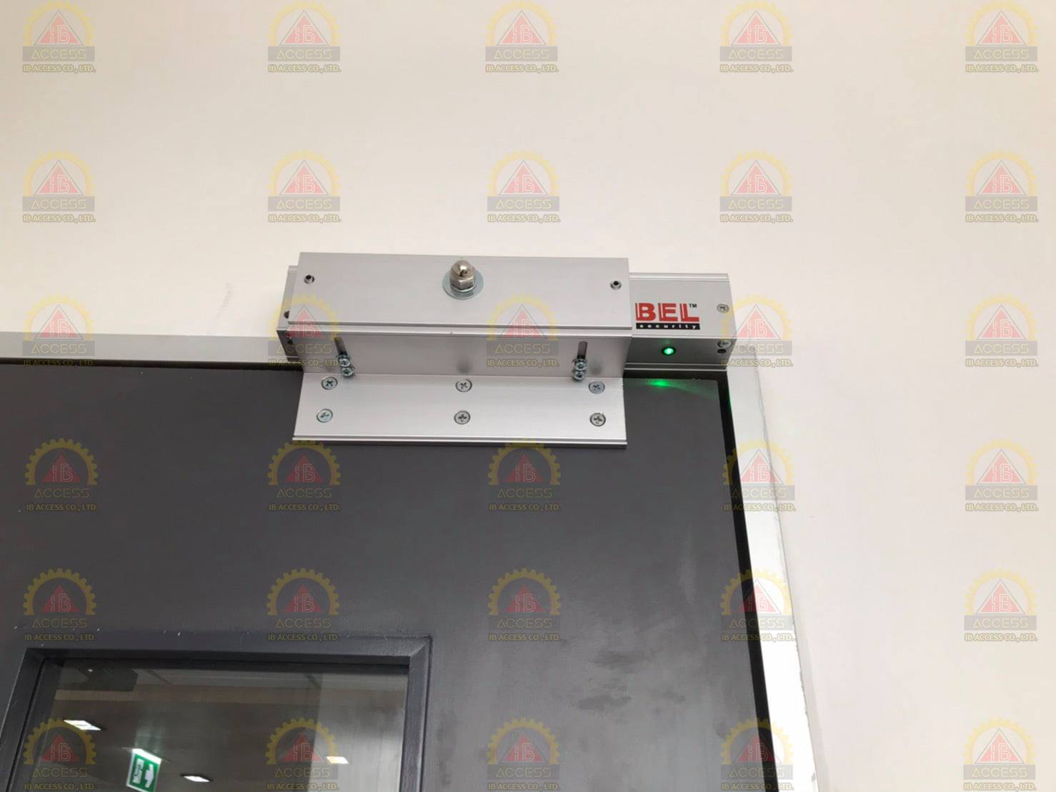 Magnetic Lock 600 lbs. ยี่ห้อ BEL รุ่น 600LED พร้อม LZ Bracket