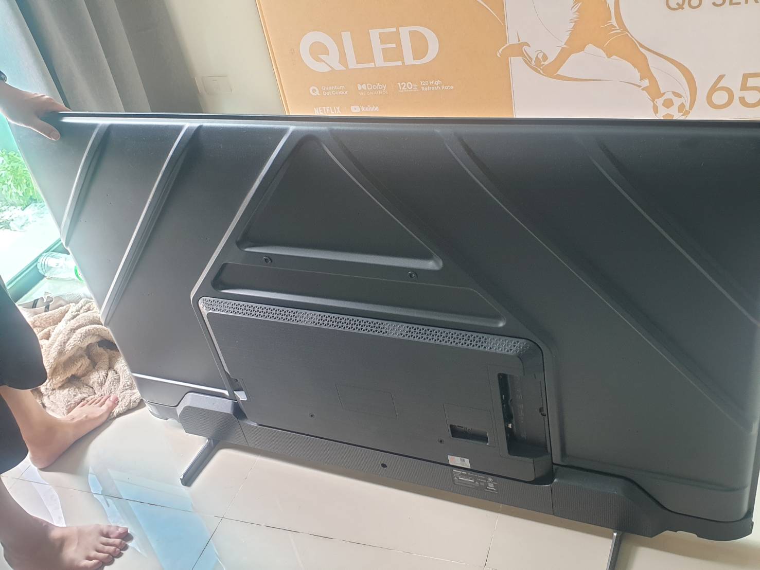 TV HISENSE TV 65 นิ้ว รุ่น 65Q6N Google 4K UHD QLED ทีวี 65Q6N