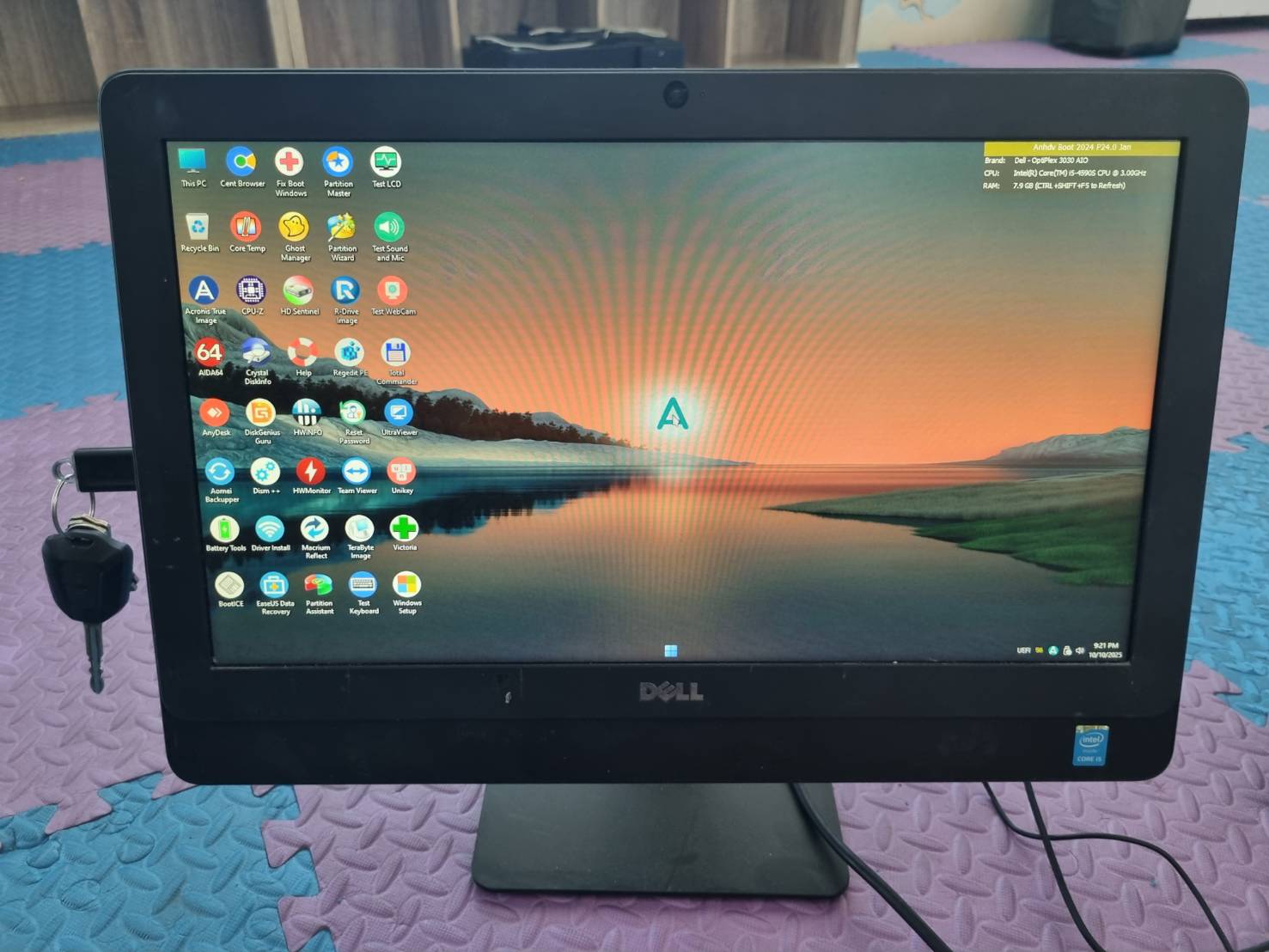 AIO Dell Optiplex 3030 i5-4590s Ram 8GB HDD 500GB