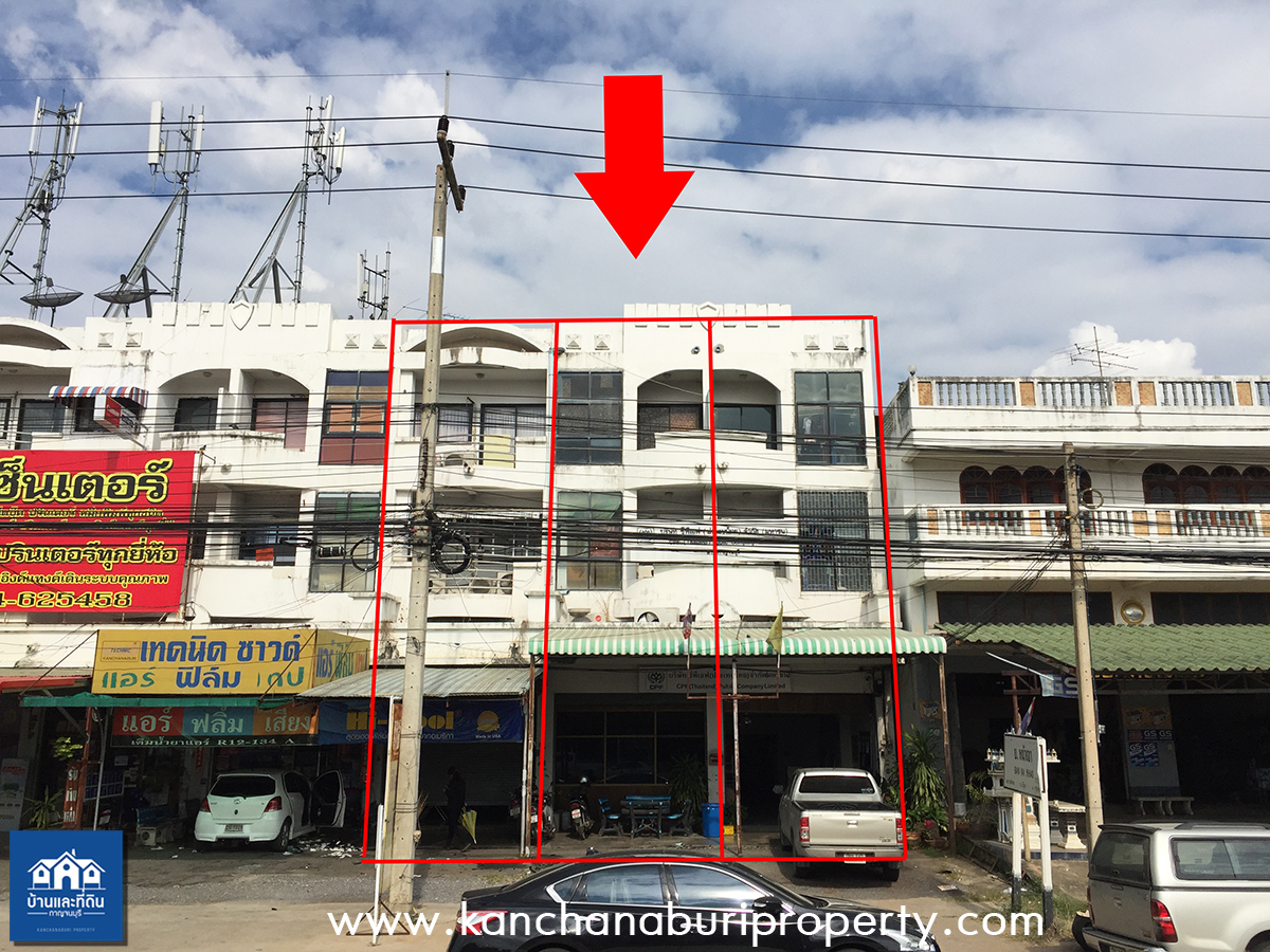 อาคารพาณิชย์ติดถนนใหญ่ใกล้แยกแก่งเสี่ยน