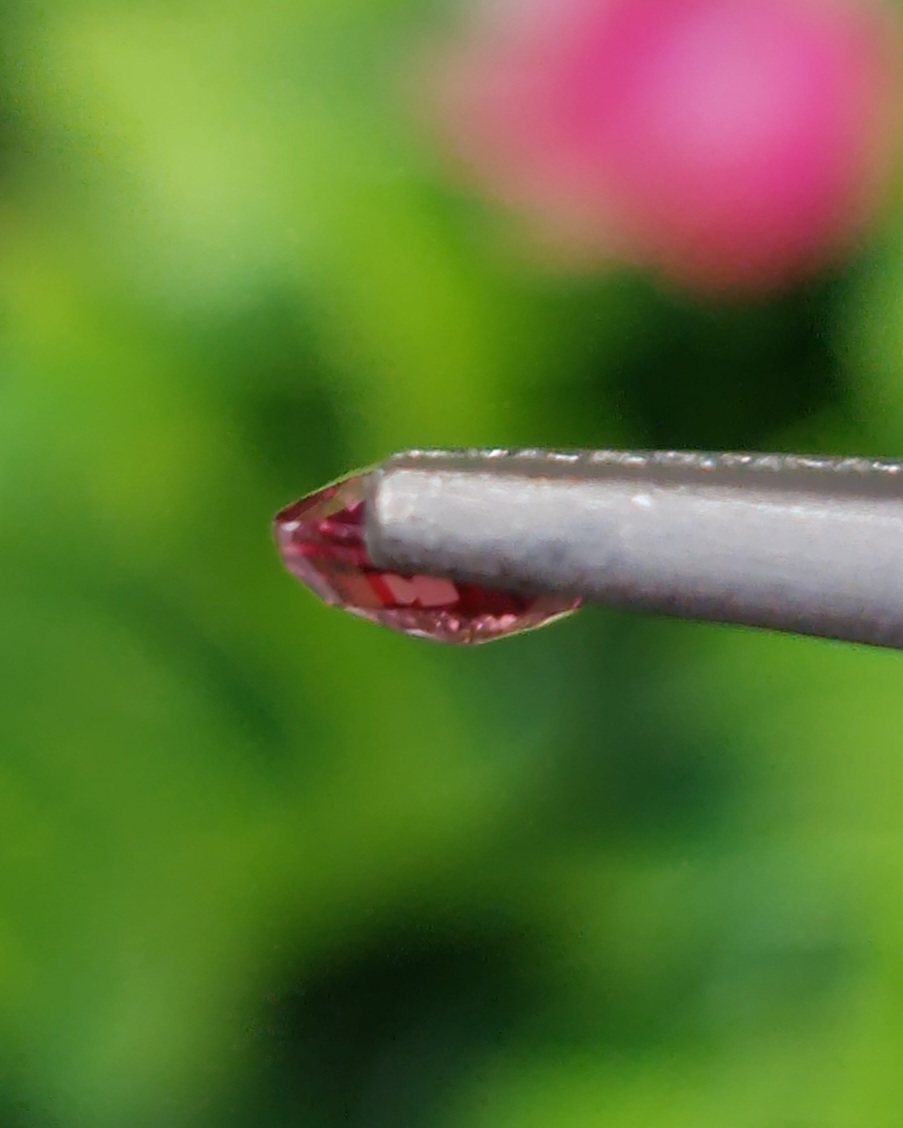 พลอย ชมพู พิ้ง แซฟไฟร์ Pink Sapphire ดิบ Unheated 0.30 กะรัต (Cts.) พลอยแท้ อัญมณีมงคลประจําวันเกิด เครื่องประดับพลอย