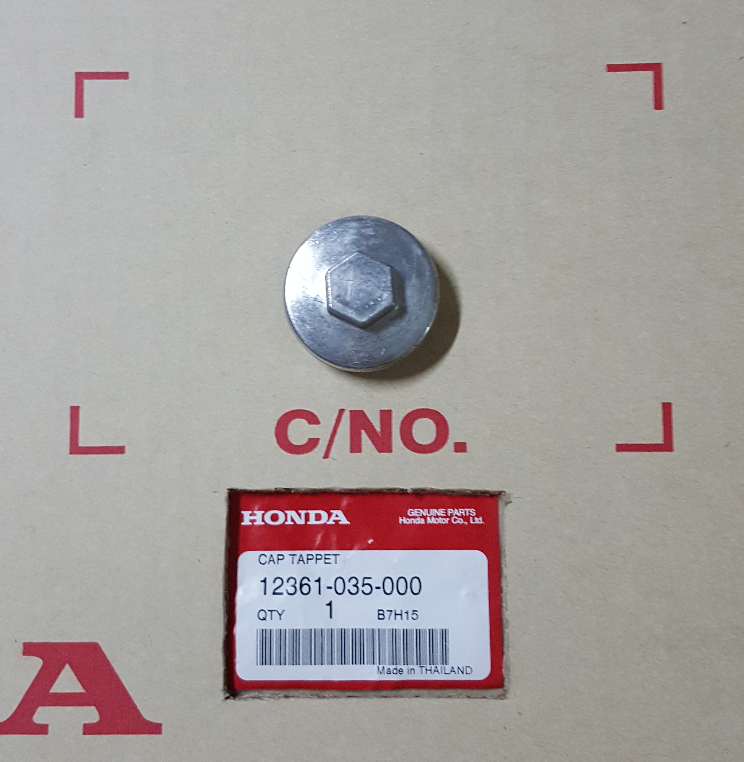 ฝาครอบปรับตั้งวาล์ว ดรีม100/C100N,P/เวฟ100,110