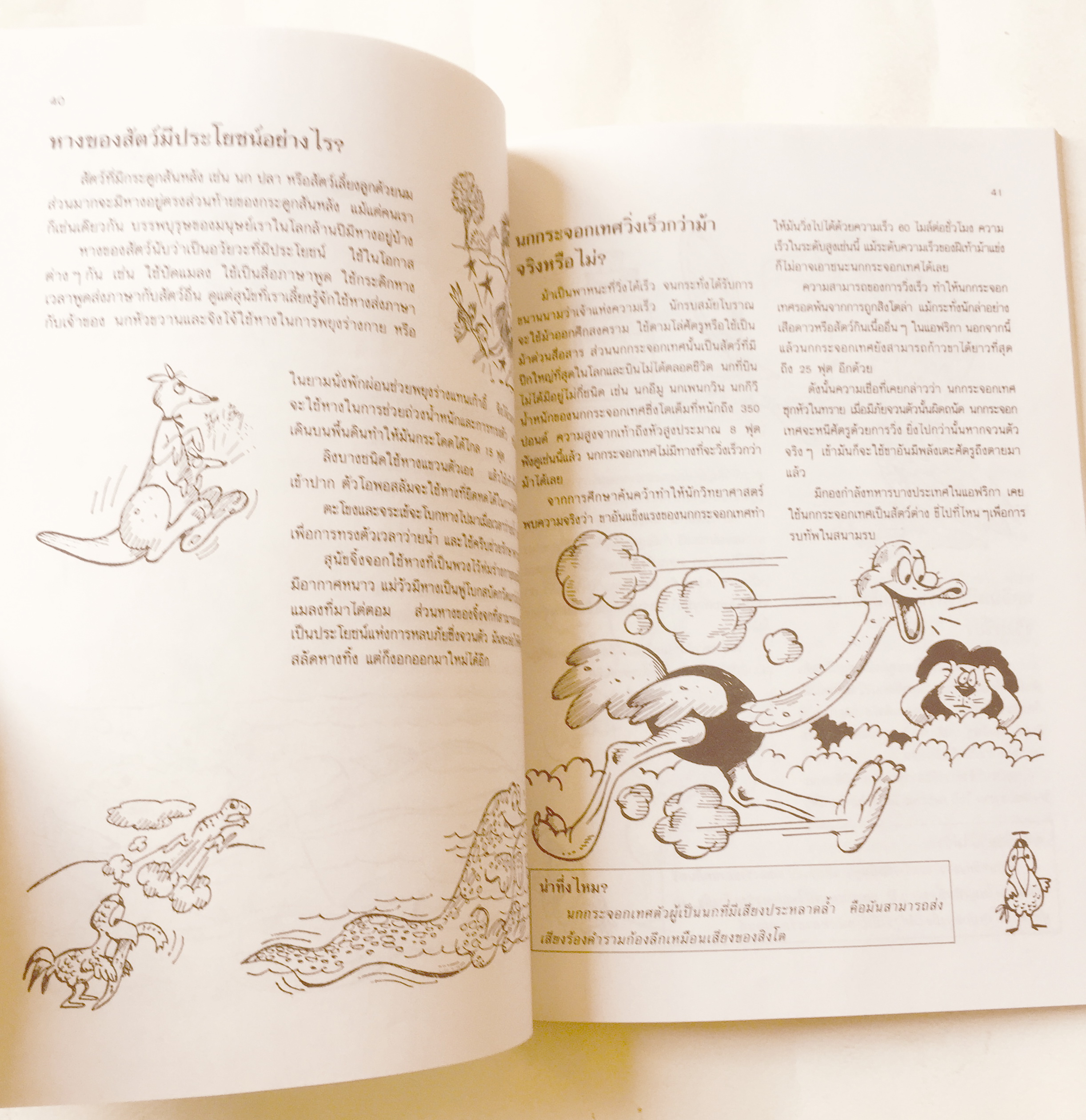หนังสือภาพ การ์ตูนวิทยาศาสตร์น่าทึ่ง ชุด สัตว์โลกมหัศจรรย์ เสริมสร้างประสบการณ์ชีวิต หัดวาดภาพการ์ตูนจากภาพประกอบเรื่อง โดย สัมพันธ์ ก้องสมุทร