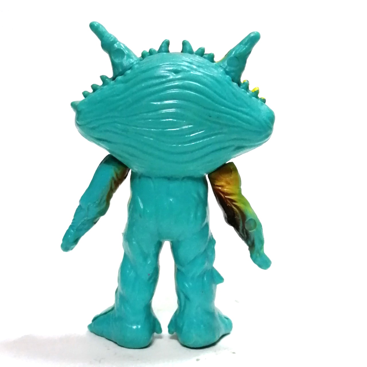 ฟิกเกอร์ 4 - 4,5 นิ้ว ขนาดตามรูป งานไทย งานเก่า สัตว์ประหลาด กันคิว จากอุลตร้าแมนทีก้า ขยับแขนขาได้ พลาสติกโปร่ง สภาพดีมีรอยบ้าง ค่อนข้างหายาก