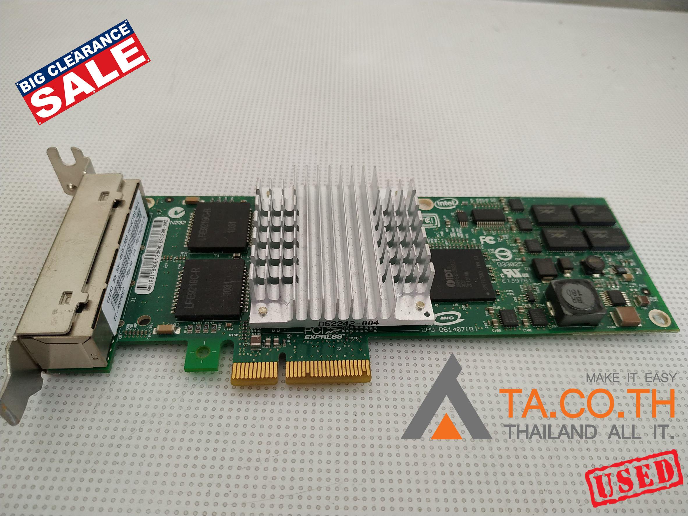 IBM 45W1959 PRO/1000 PT Quad Port Adapter LP PCI-e X4 network card CAT5e RJ45