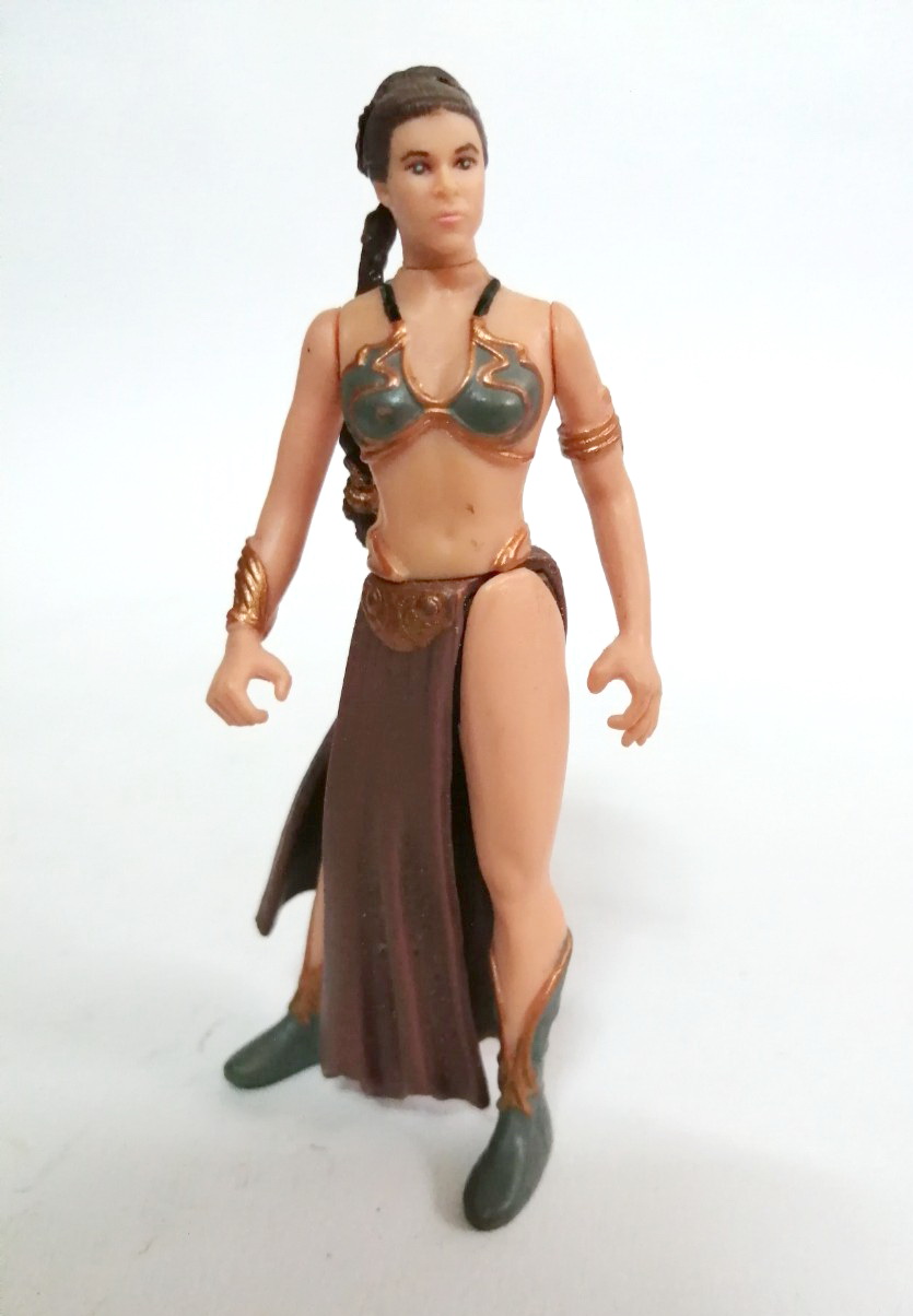 เจ้าหญิงเลอาชุดทาส จากสตาร์วอส์ EP.6 หลุดแพค งานKENNER ,Star Wars Princess Leia
