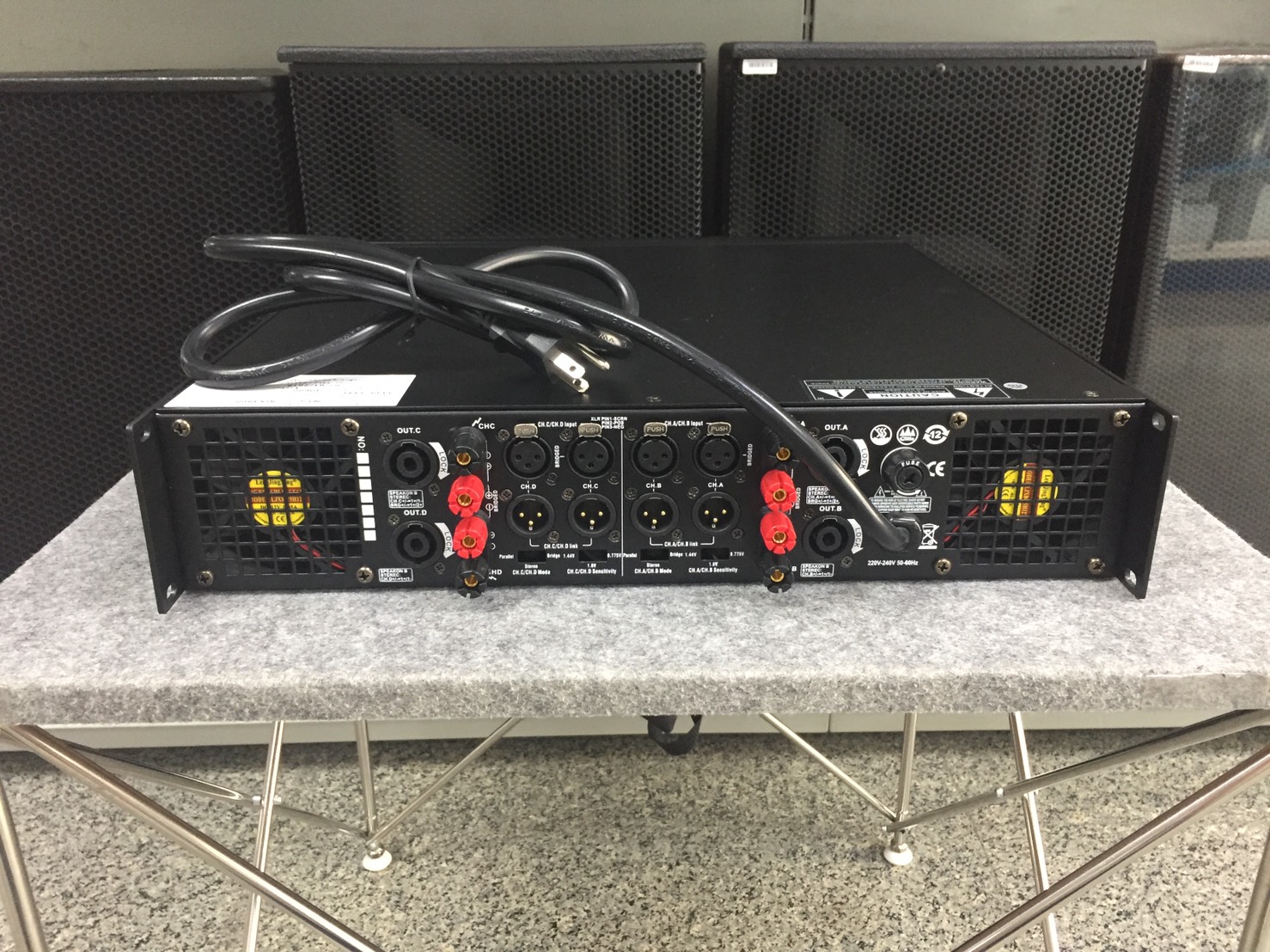 NTS MX-4800 poweramp4CH