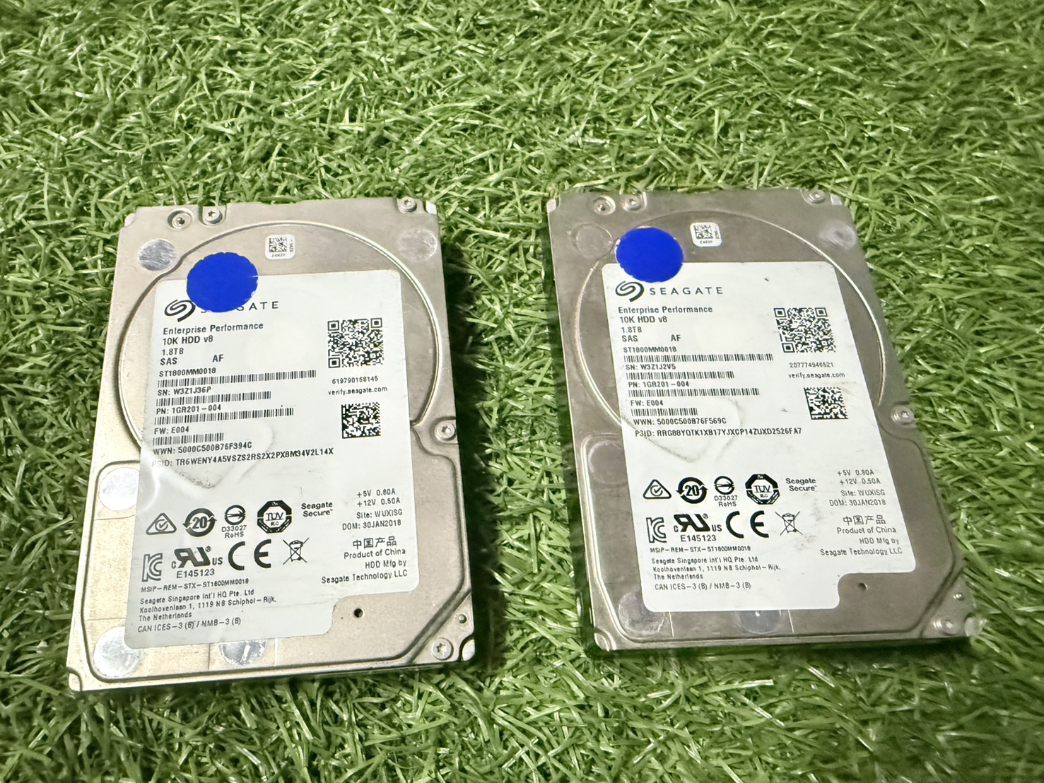 HDD Server Seagate 1.8TB SAS 2.5 6Gbps 10000RPM" (ใช้ได้กับ Dell R760 R460 R560) มี 2 ลูก