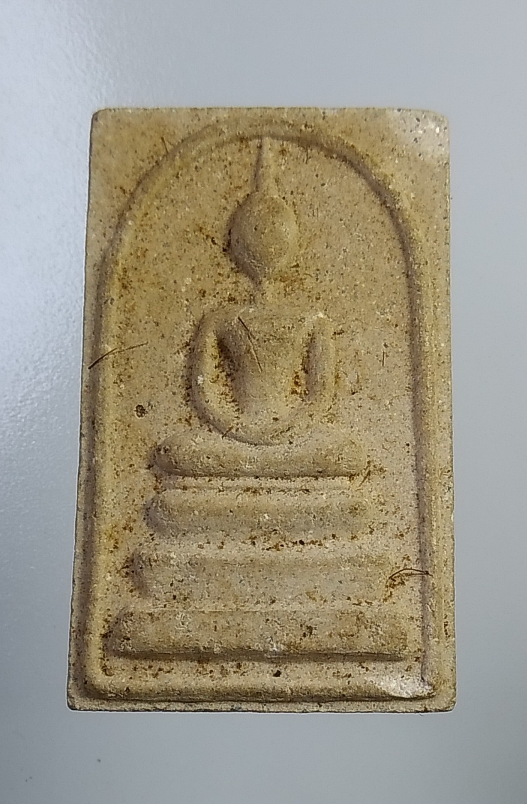 ผ1156 พระสมเด็จ หลวงพ่อบุญเทียม วัดลาดหลุมแก้ว จ.ปทุมธานี อายุครบ80พรรษา มีเกศา