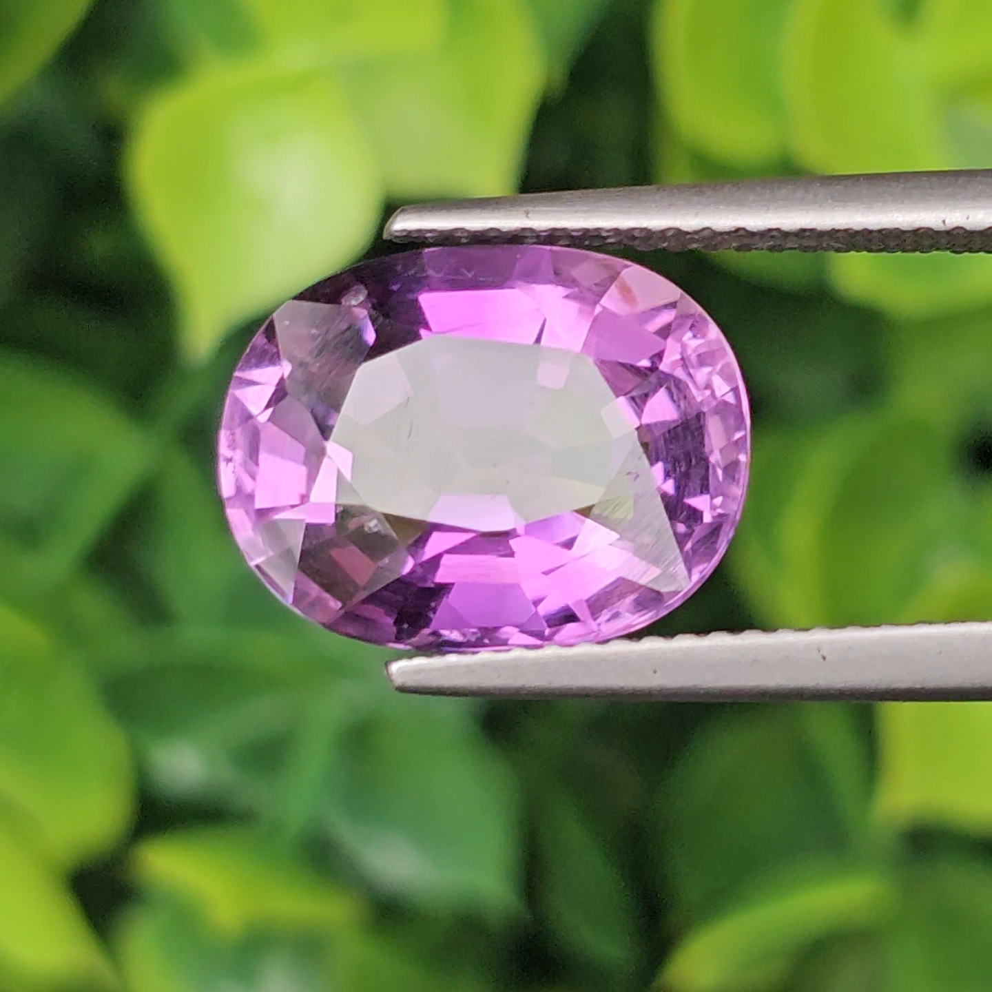 พลอย อเมทิส Amethyst 7.22 กะรัต (Cts.) พลอยแท้ อัญมณีมงคลประจําวันเกิด เครื่องประดับพลอย