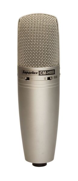 SUPERLUX CM-H8B | ไมโครโฟน Large Diaphragm True Condenser Microphone