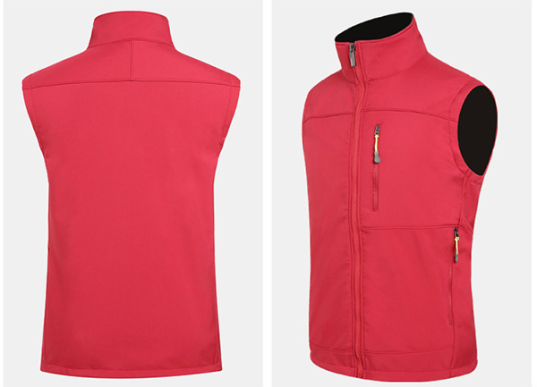 เสื้อกั๊กกันหนาว ซับฟลีซ ผ่าซิปหน้า กระเป๋าซิป (10301MM)