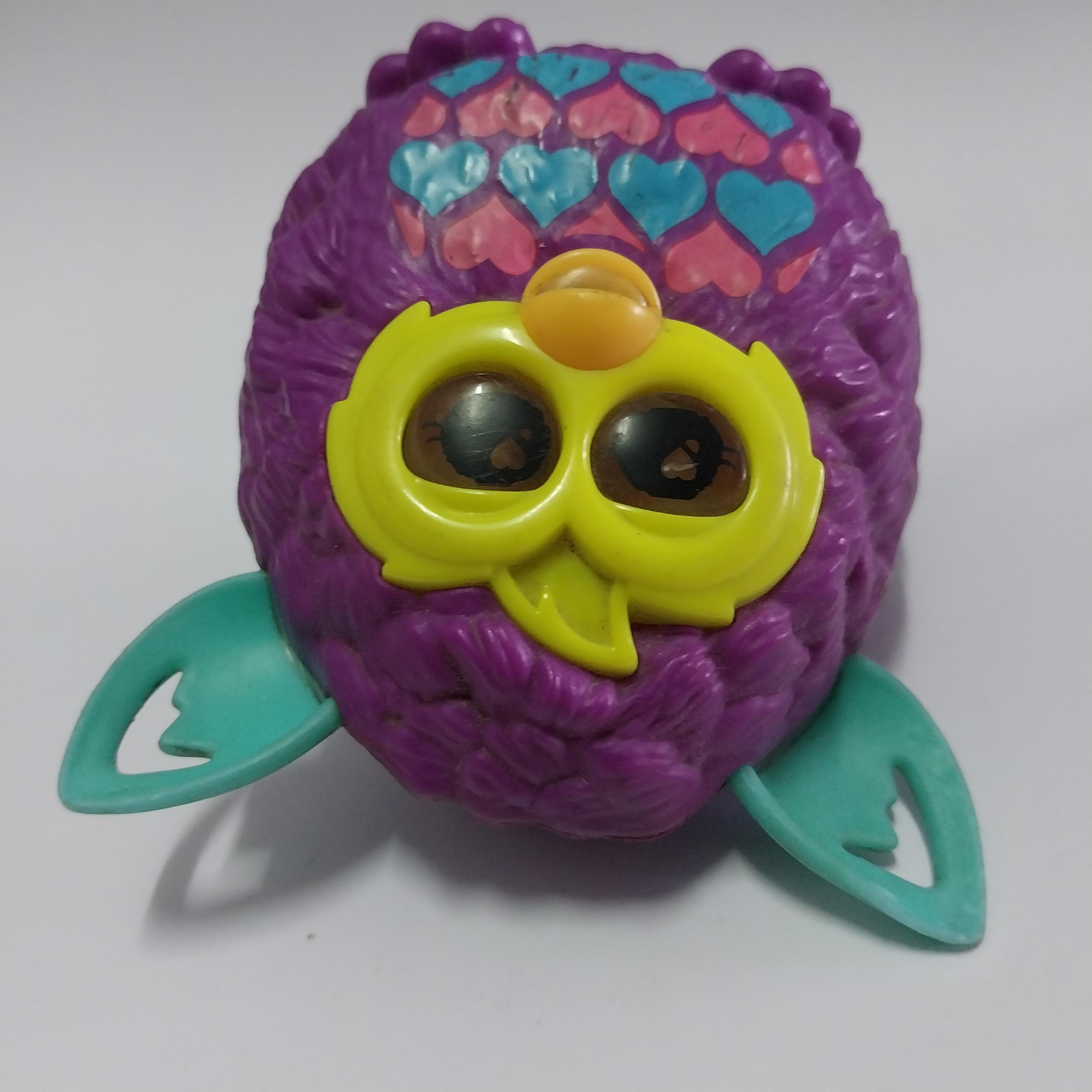 มีหลายภาพ ตุ๊กตา เฟอร์บี้นกฮูกสีม่วง พรีเมี่ยม แมคโดนัลด์ งานเก่าสะสม ขนาดตามภาพ