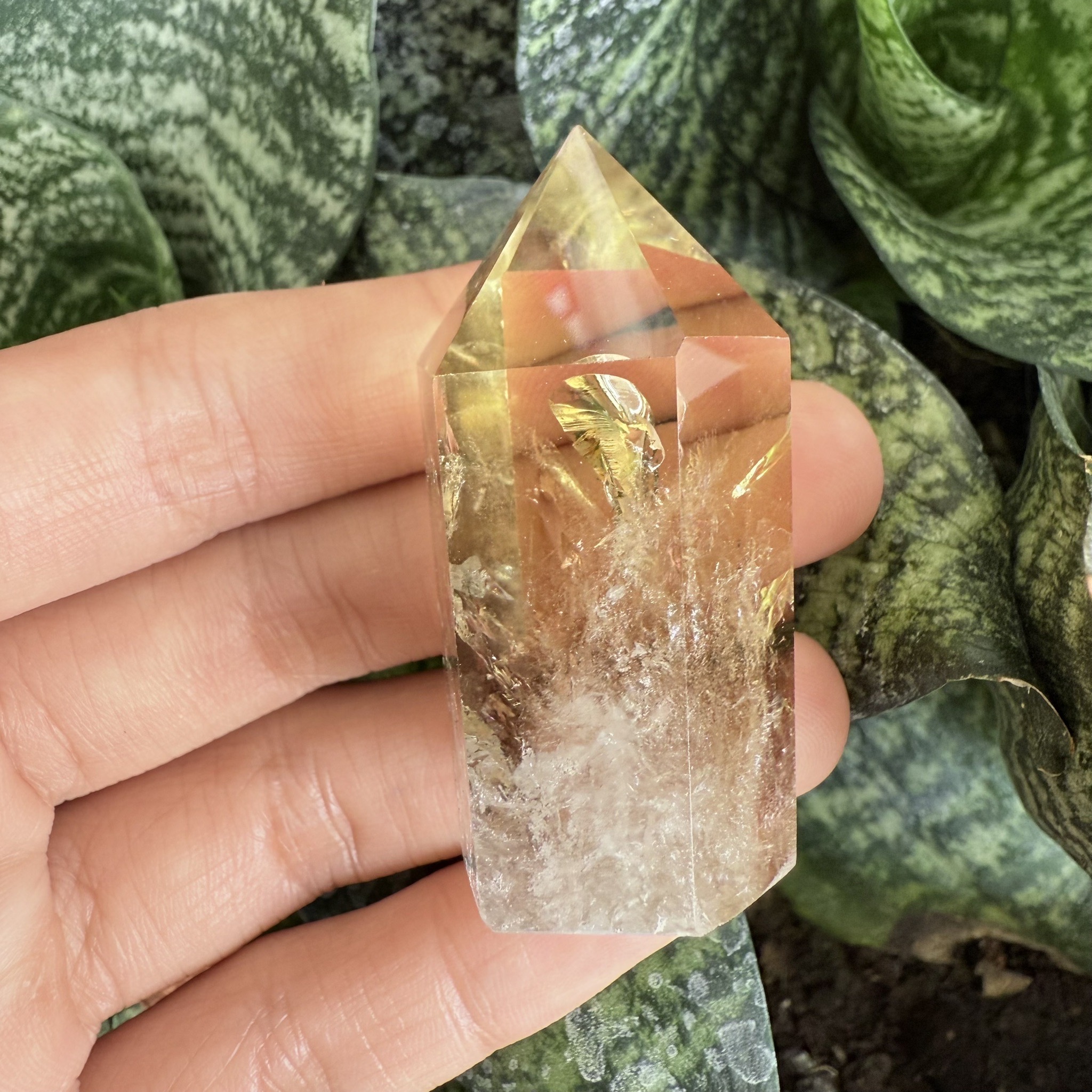 ก้อน ผลึก ซิทริน Citrine 200.00 กะรัต (Cts.) พลอยแท้ อัญมณีมงคลประจําวันเกิด เครื่องประดับพลอย