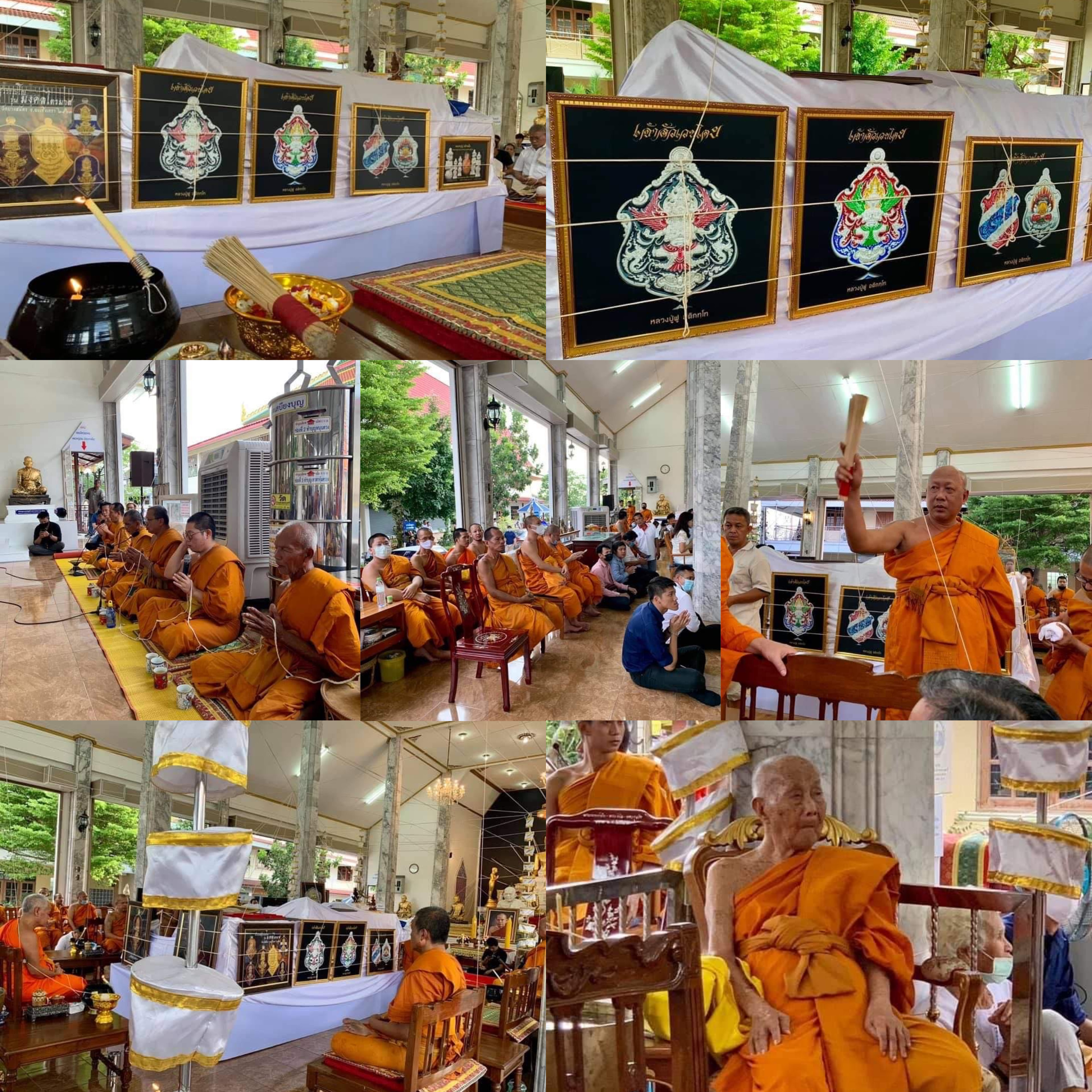 พญาครุฑเจ้าสัวเวนไตย ( รหัส 3 ) เนื้อเงินแท้ลงยา