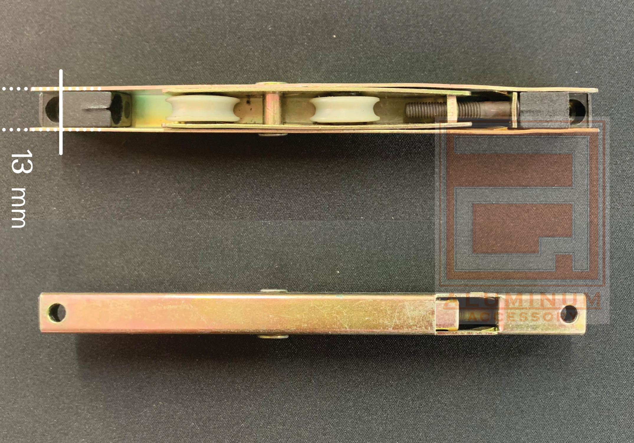 ล้อบานเลื่อน upvc ล้อขาว