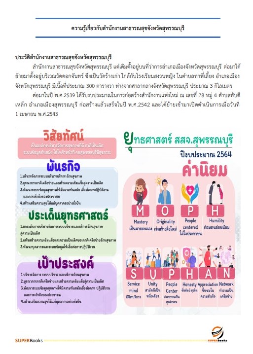 แนวข้อสอบ นักวิชาการคอมพิวเตอร์ สำนักงานสาธารณสุขจังหวัดสุพรรณบุรี