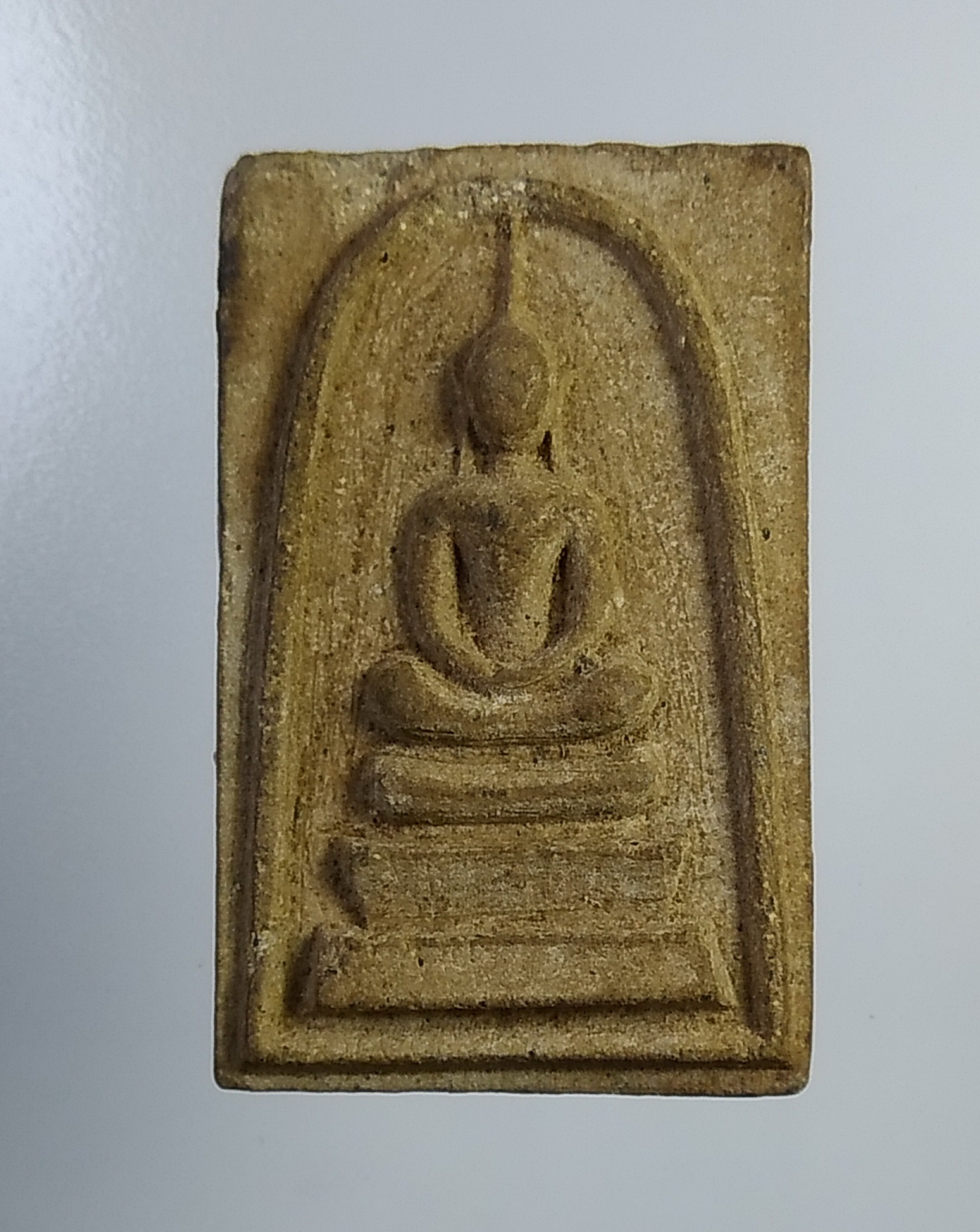 ผ039 สมเด็จต้นโพธิ์ศรีมหาโพธิ์ จ.ปราจีนบุรี ปี 2503 ล.พ.เส็ง/ล.พ.เอีย/ล.ป.ทิม ปลุกเสก
